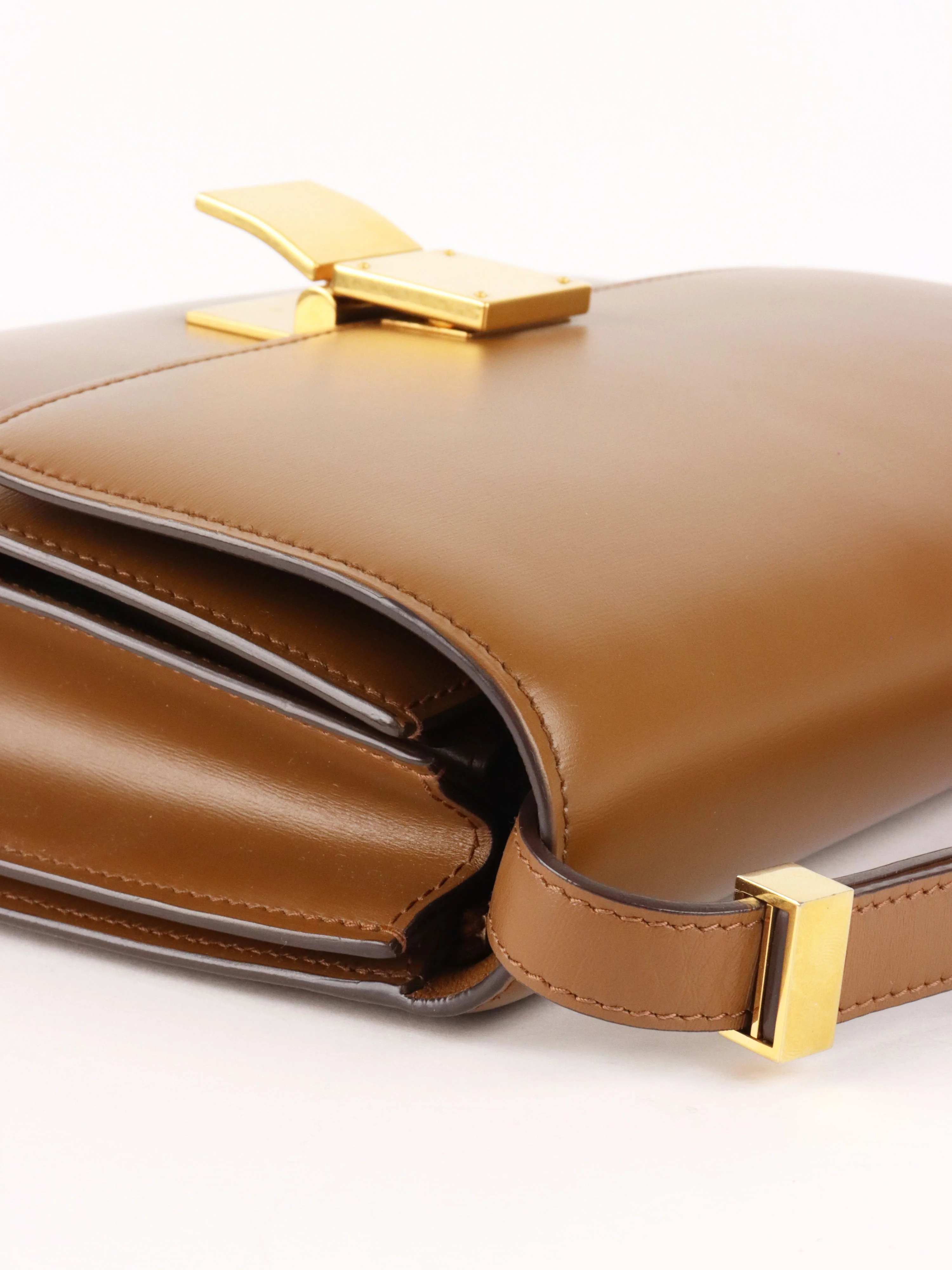 Celine Camel Medium Classic Box Bag