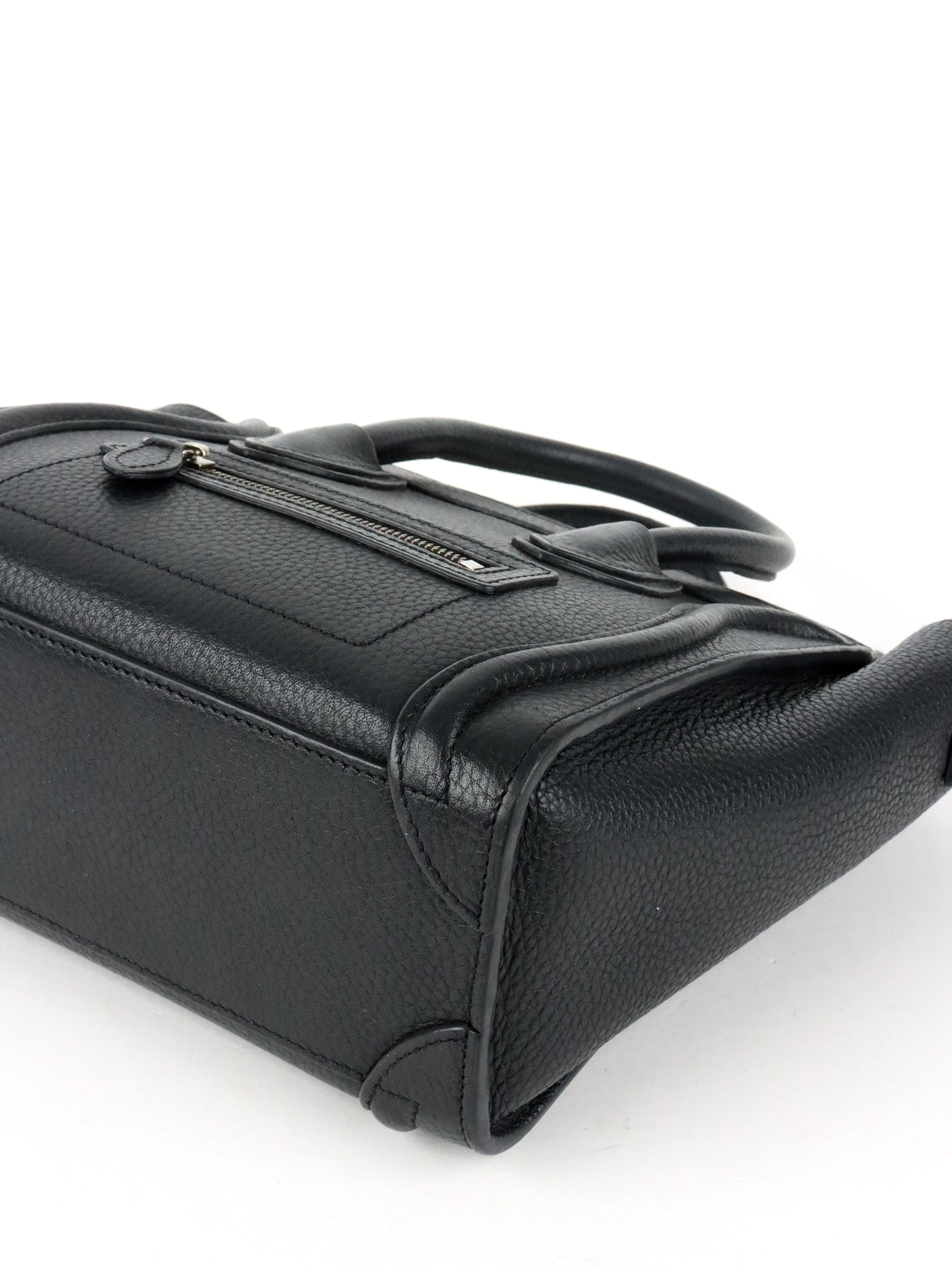 Celine Black Micro Luggage Bag