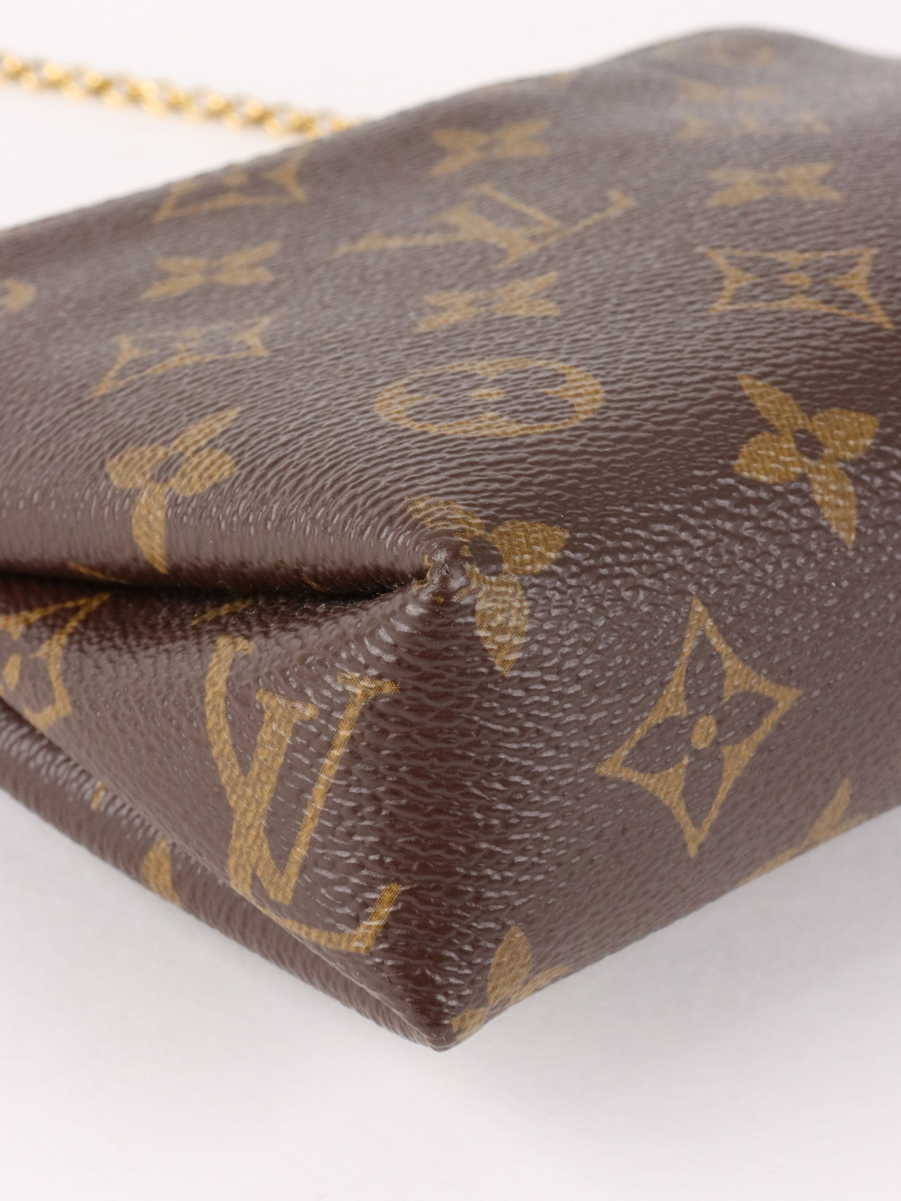 Louis Vuitton Red Pallas Clutch