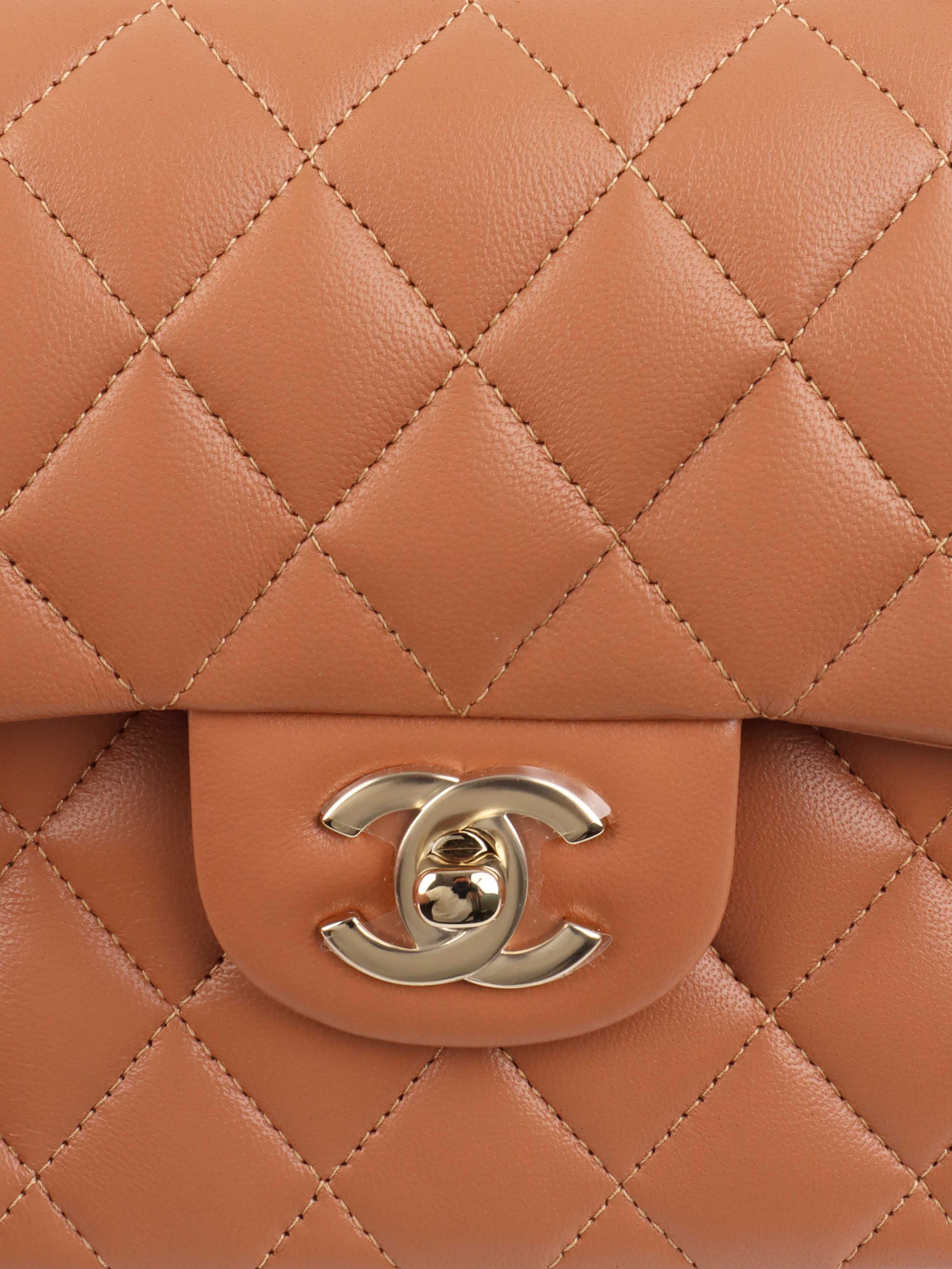 Chanel Small Caramel Classic Flap.