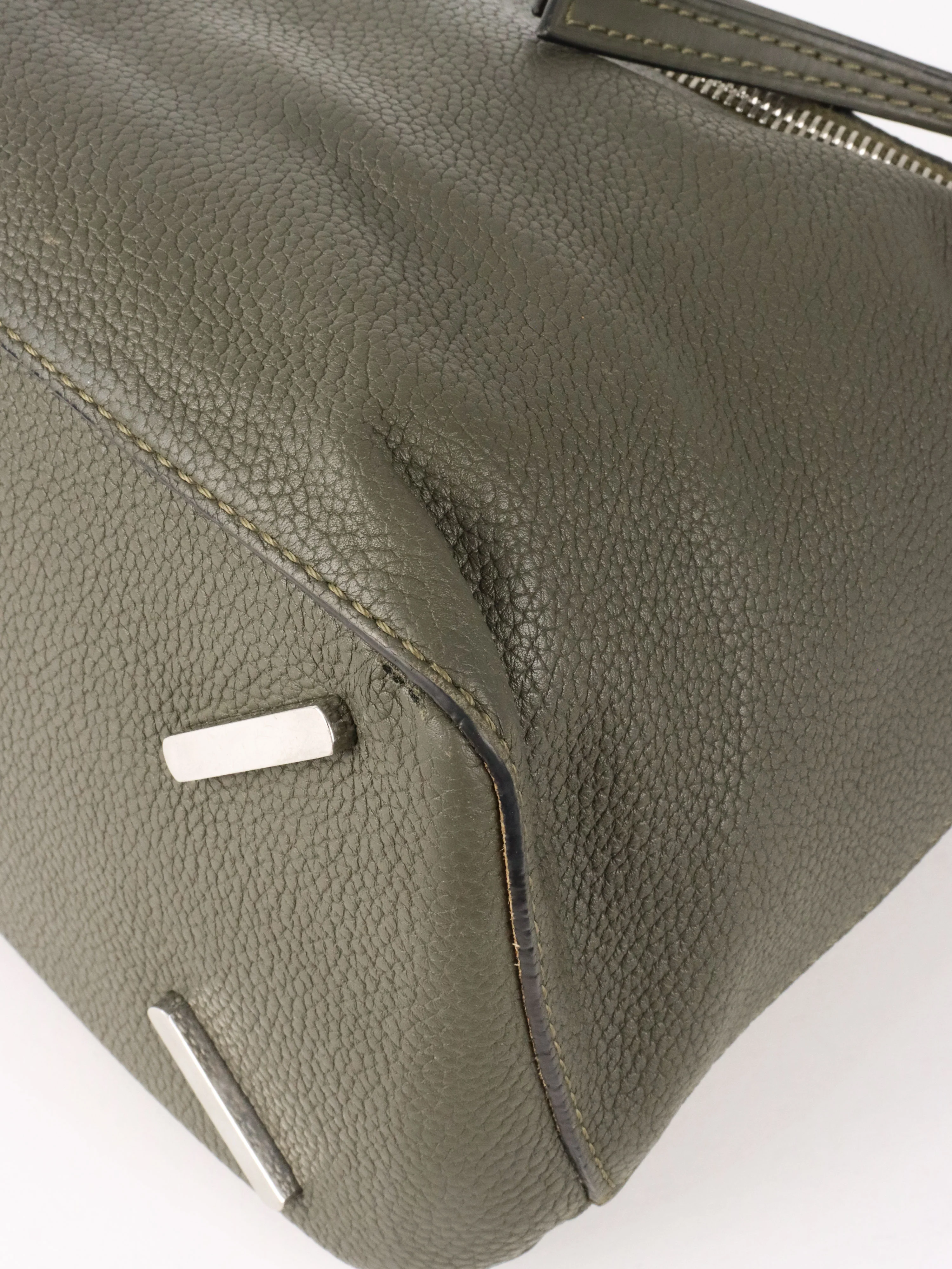 Loewe Deep Khaki Large Puzzle Bag