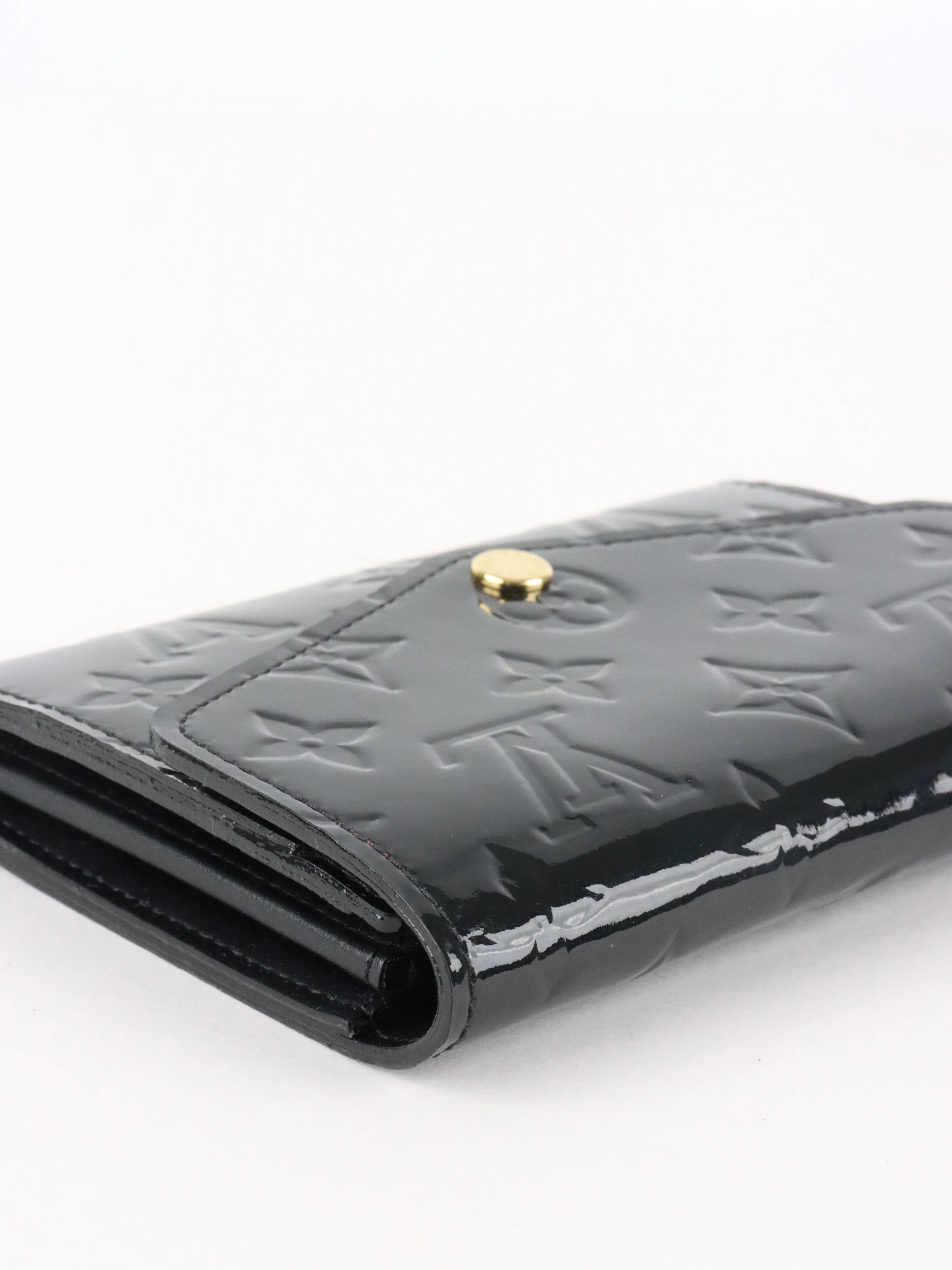 Louis Vuitton Black Vernis Wallet