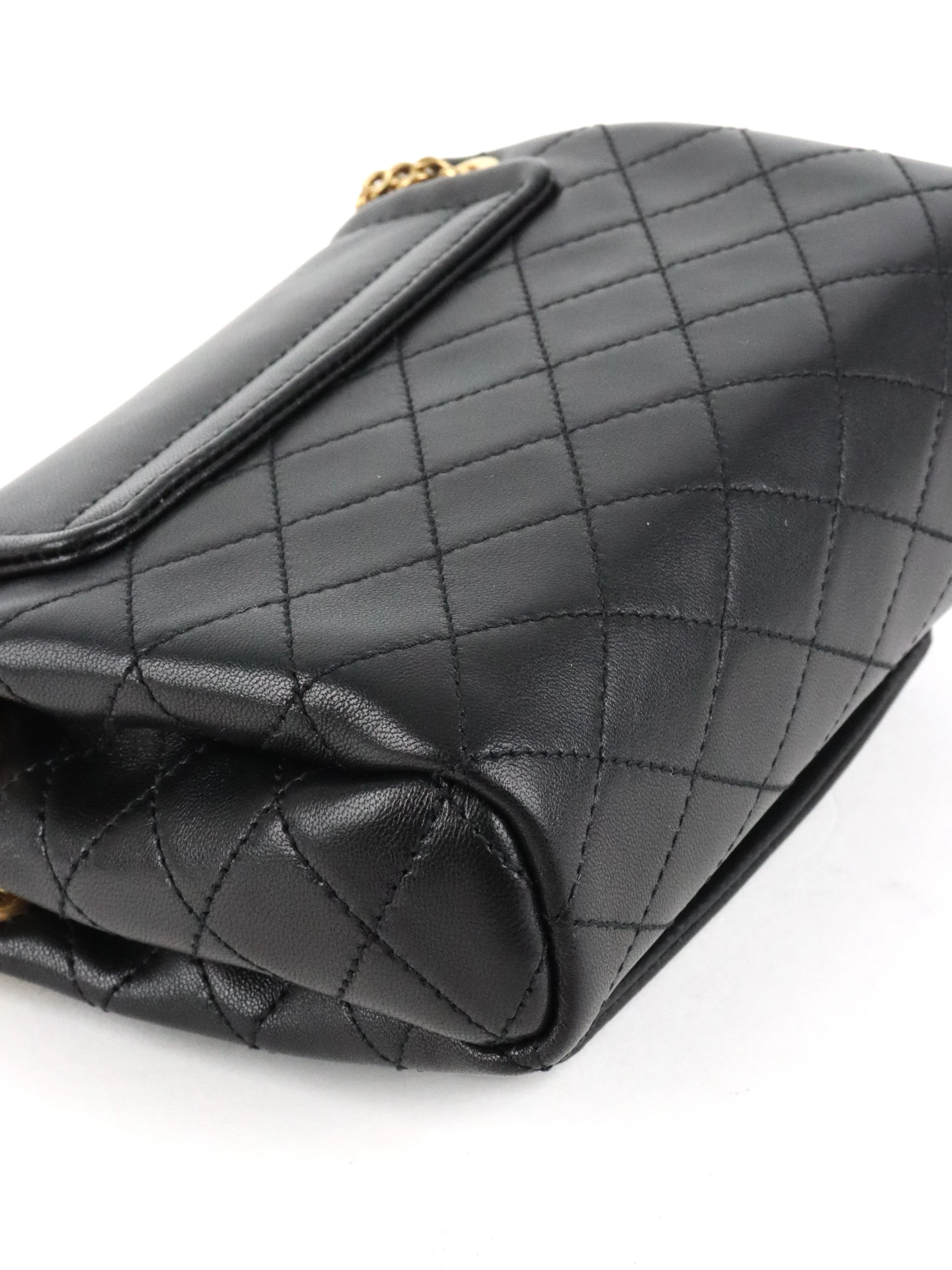 Saint Laurent Black Mini Nolita Shoulder Bag
