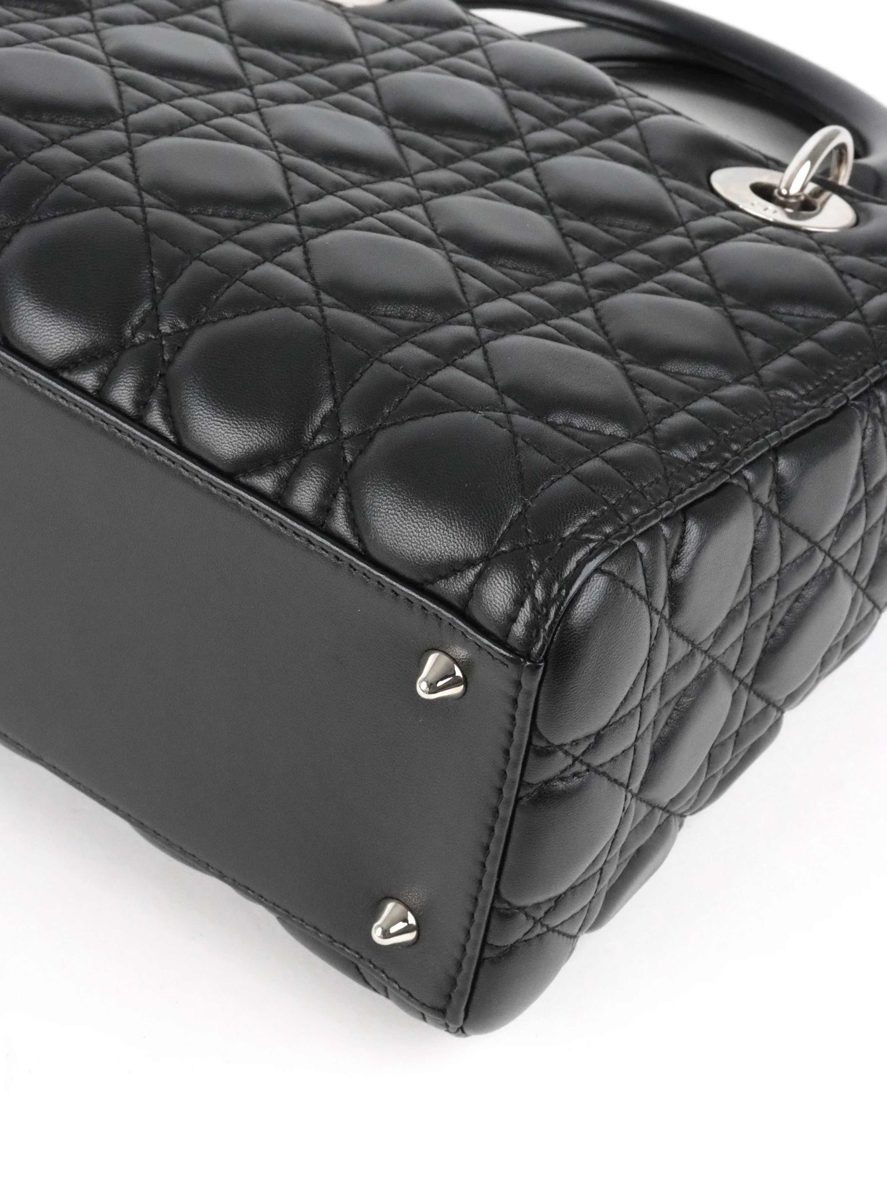 Dior Black Medium Lady Dior Bag