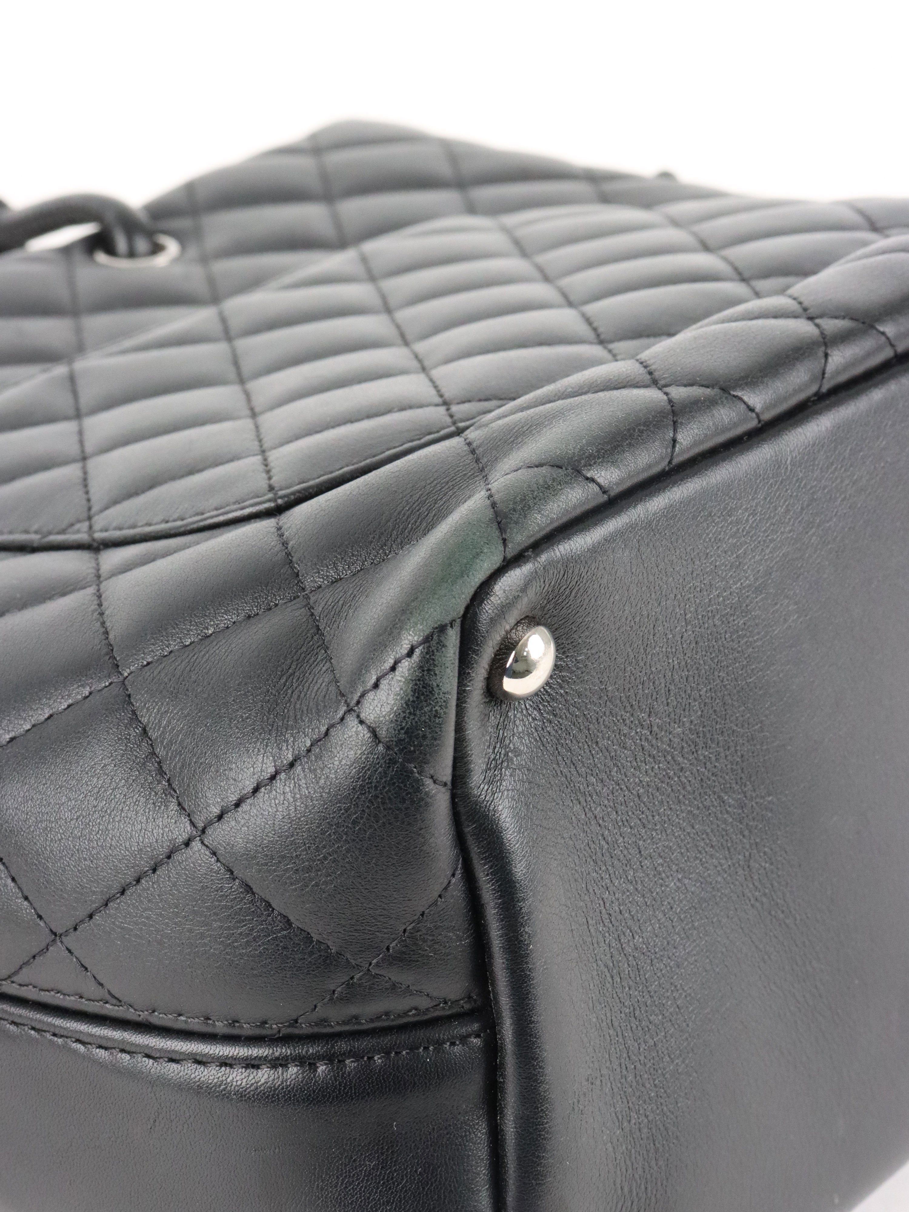 Chanel Black Cambon Ligne Tote Bag
