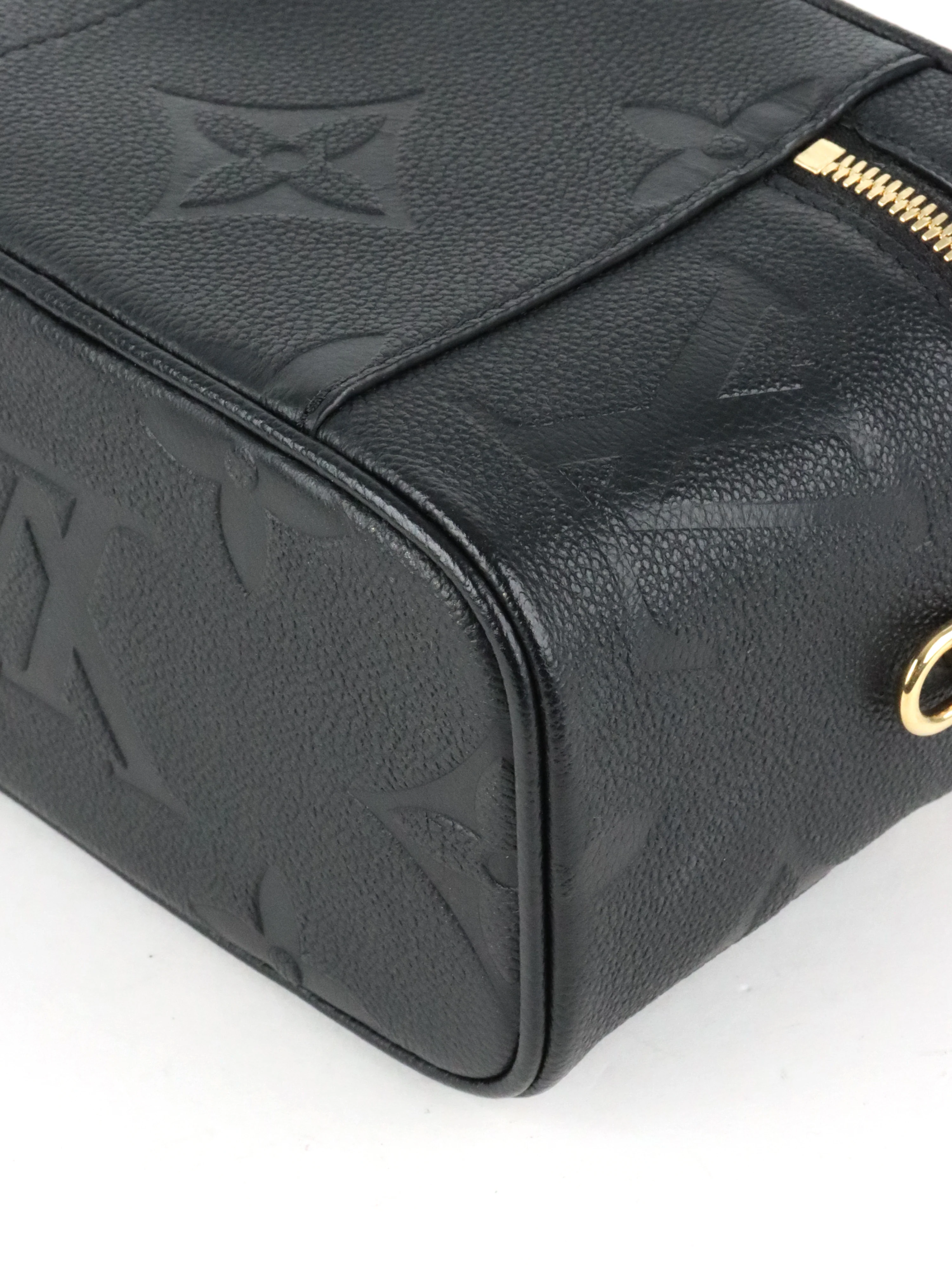 Louis Vuitton Black Empreinte Leather Vanity PM
