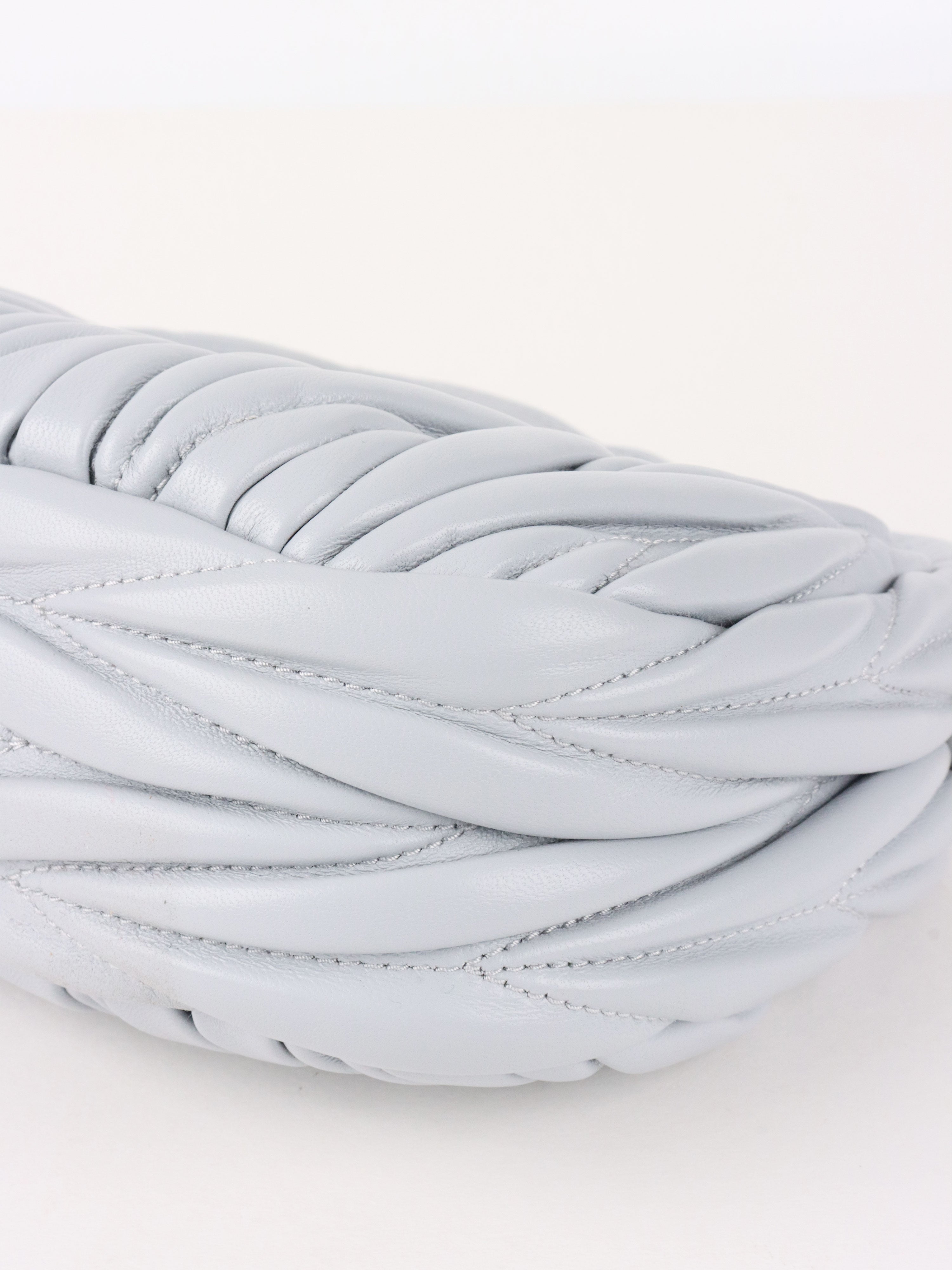 Miu Miu Powder Blue Wander Hobo Mini-Bag