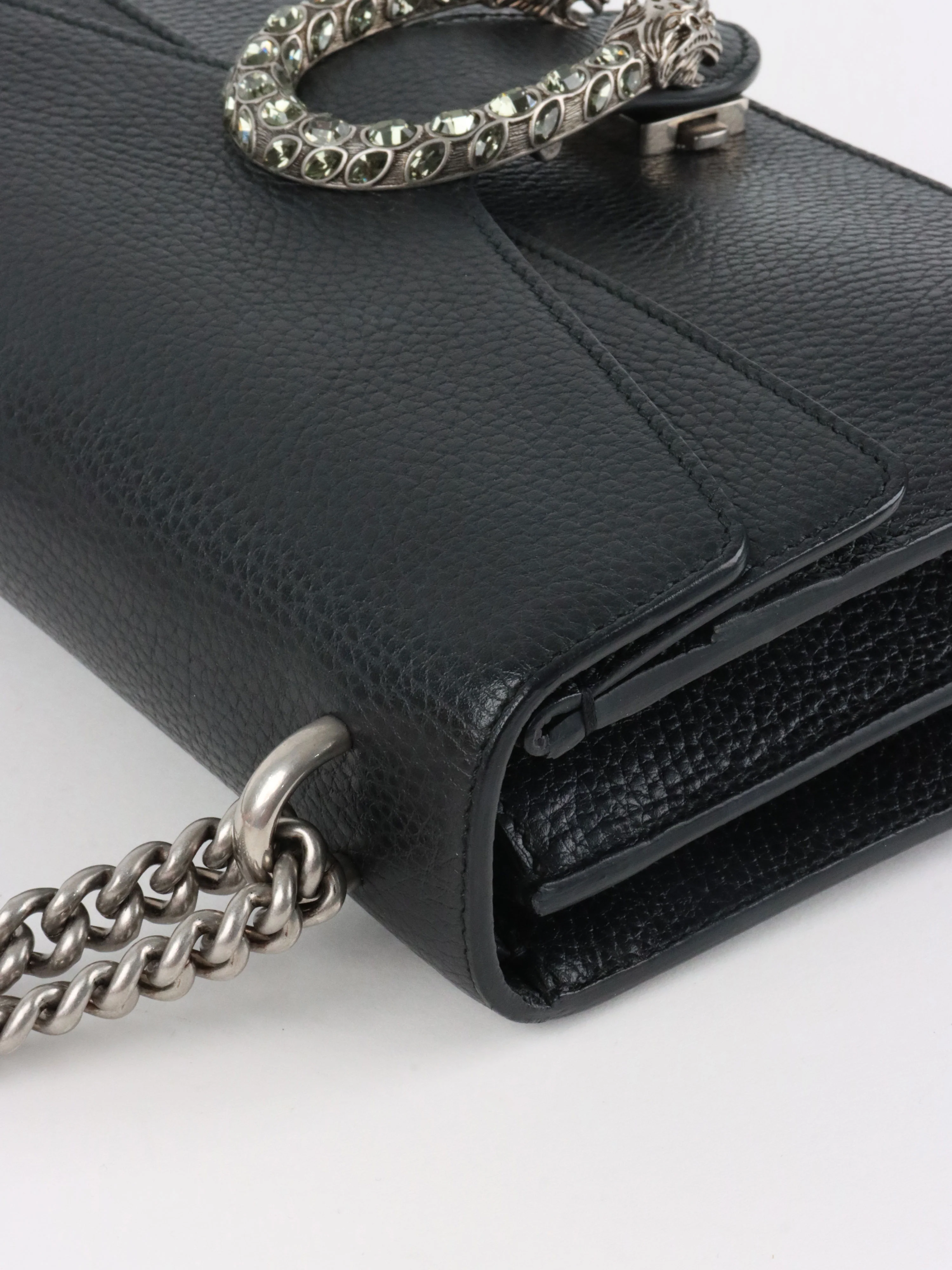 Gucci Small Black Dionysus Bag.