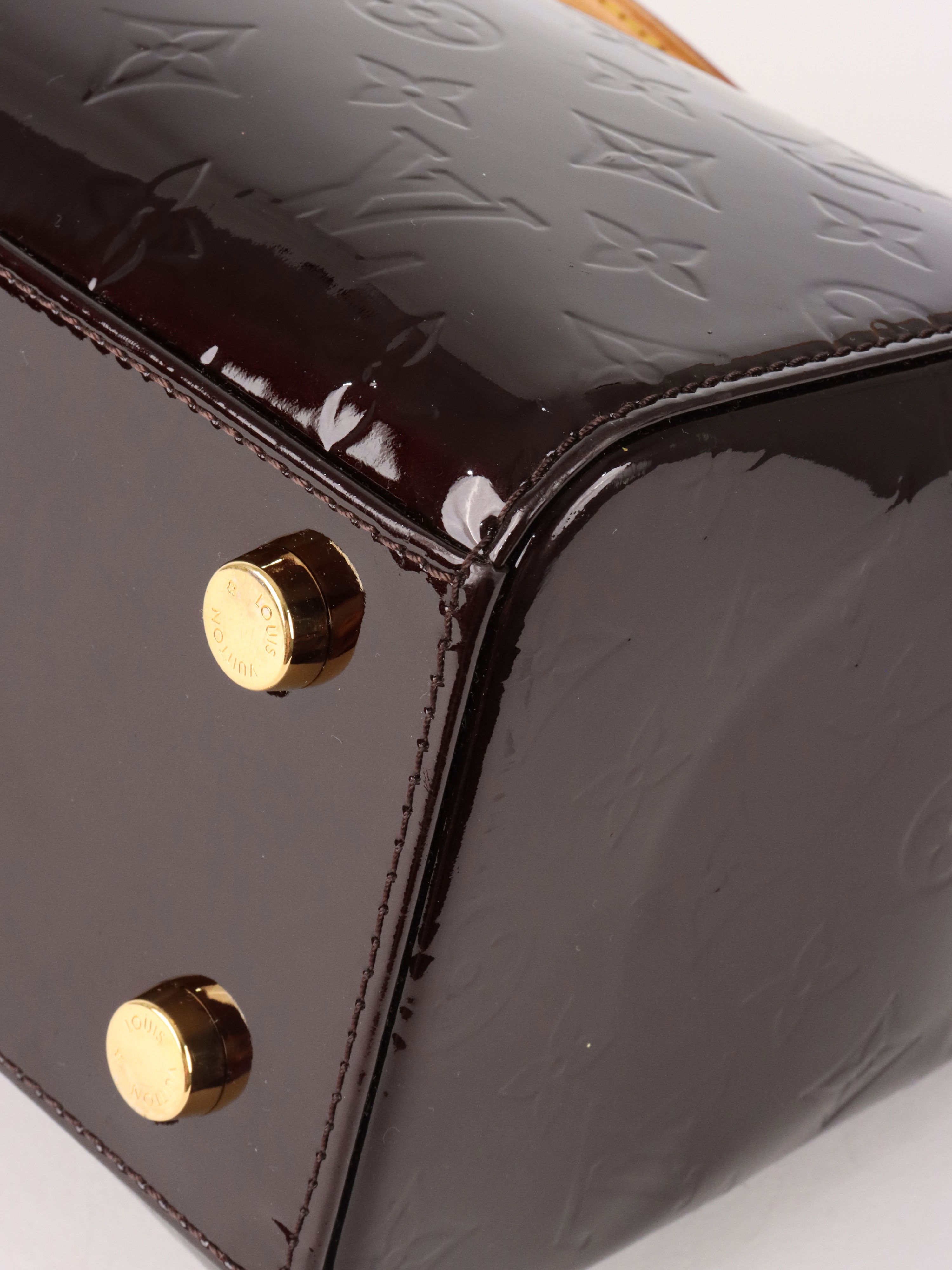 Louis Vuitton Amarate Monogram Vernis Brea MM Bag