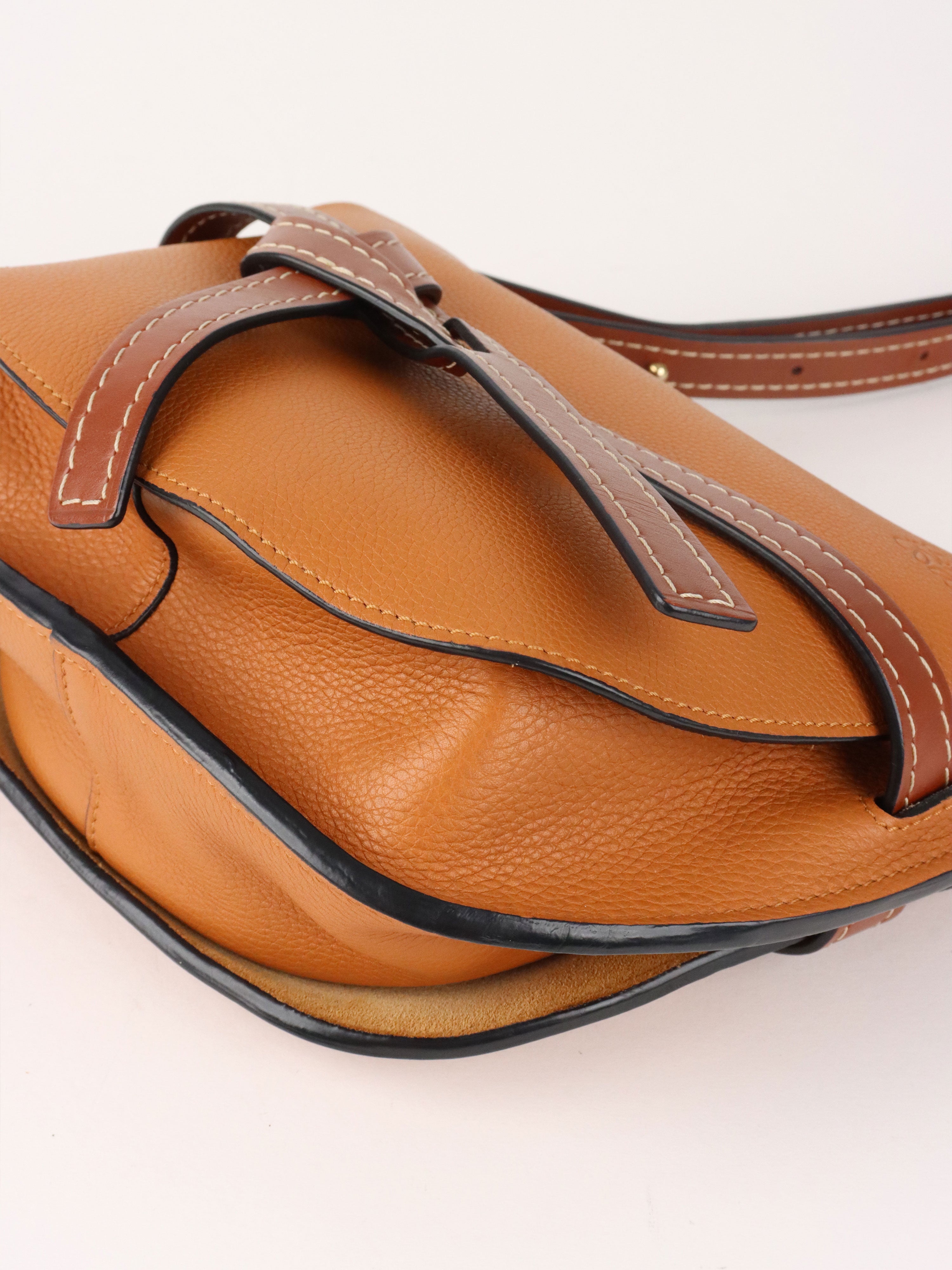 Loewe Small Gate Tan Bag