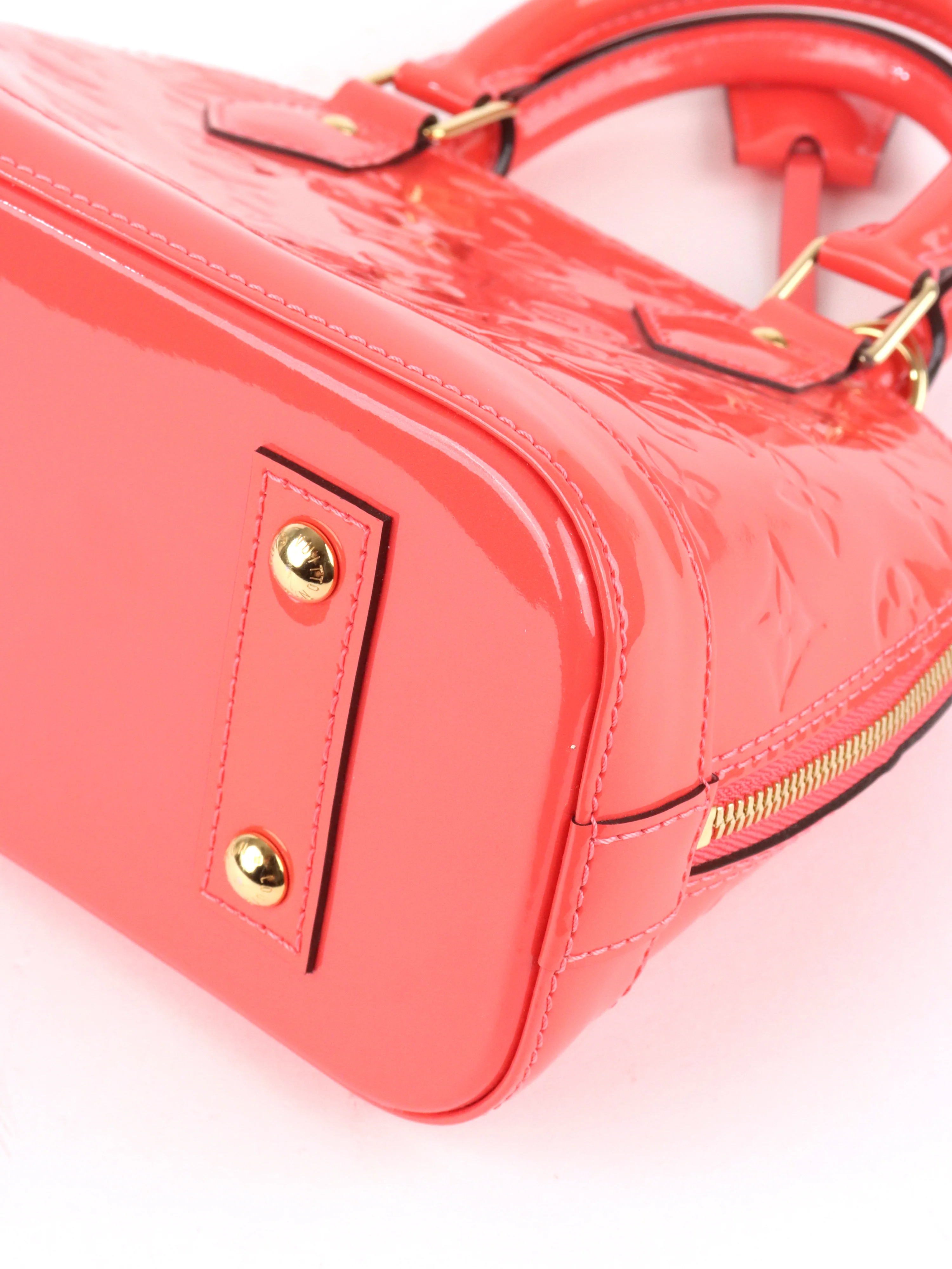 Louis Vuitton Rose Patent Alma BB