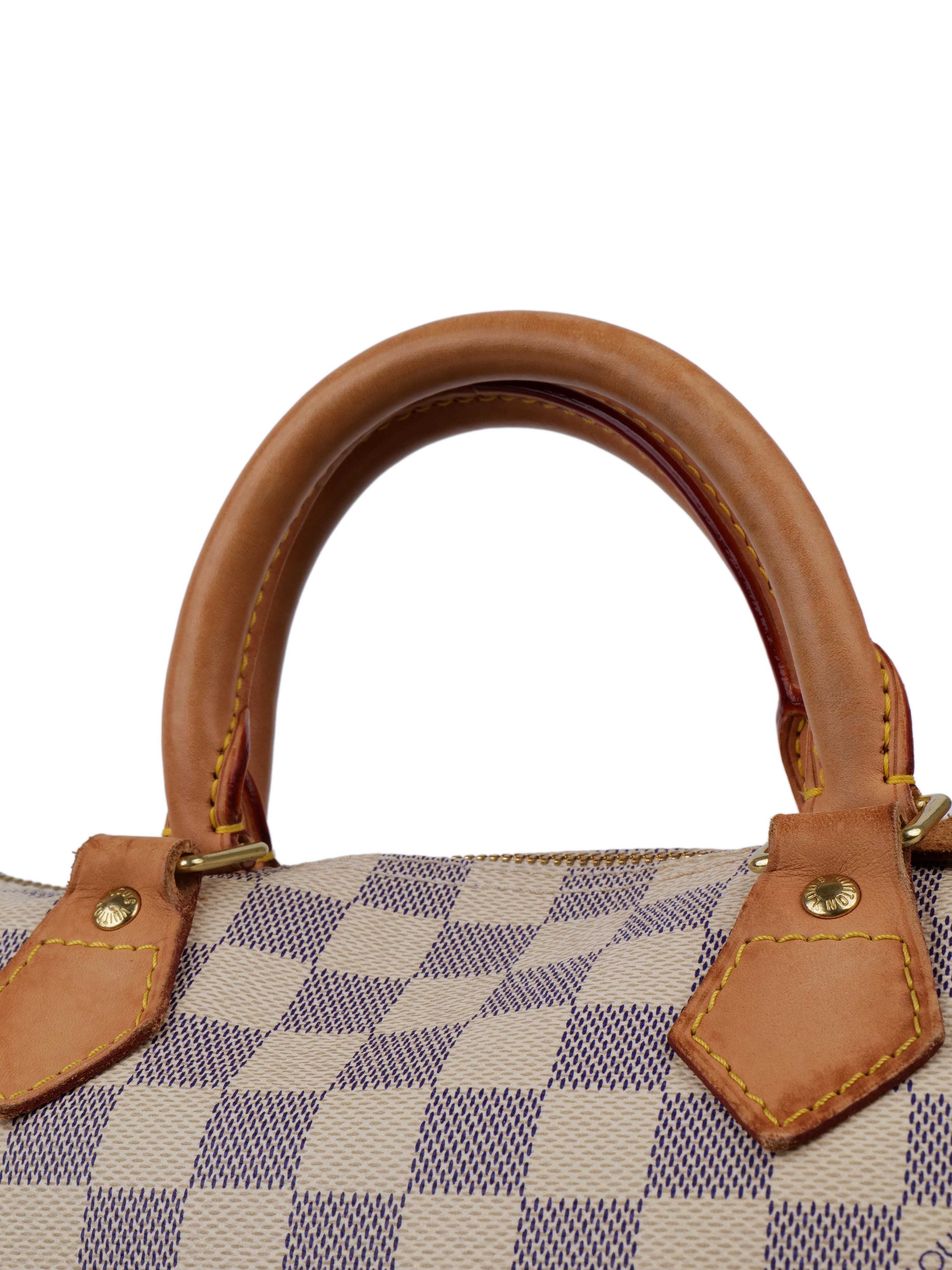 Louis Vuitton Damier Azur Speedy 30.