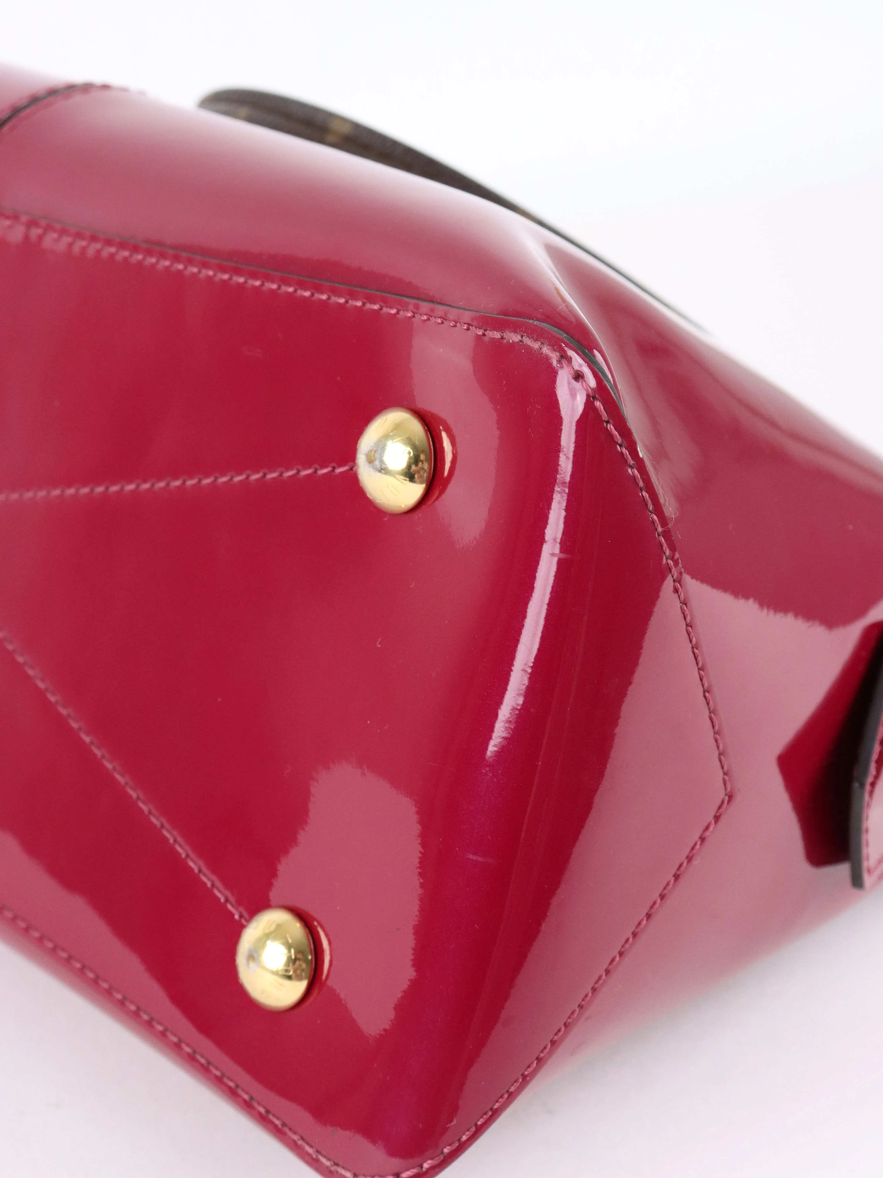 Louis Vuitton Magenta Pink Vernis Miroir Tote