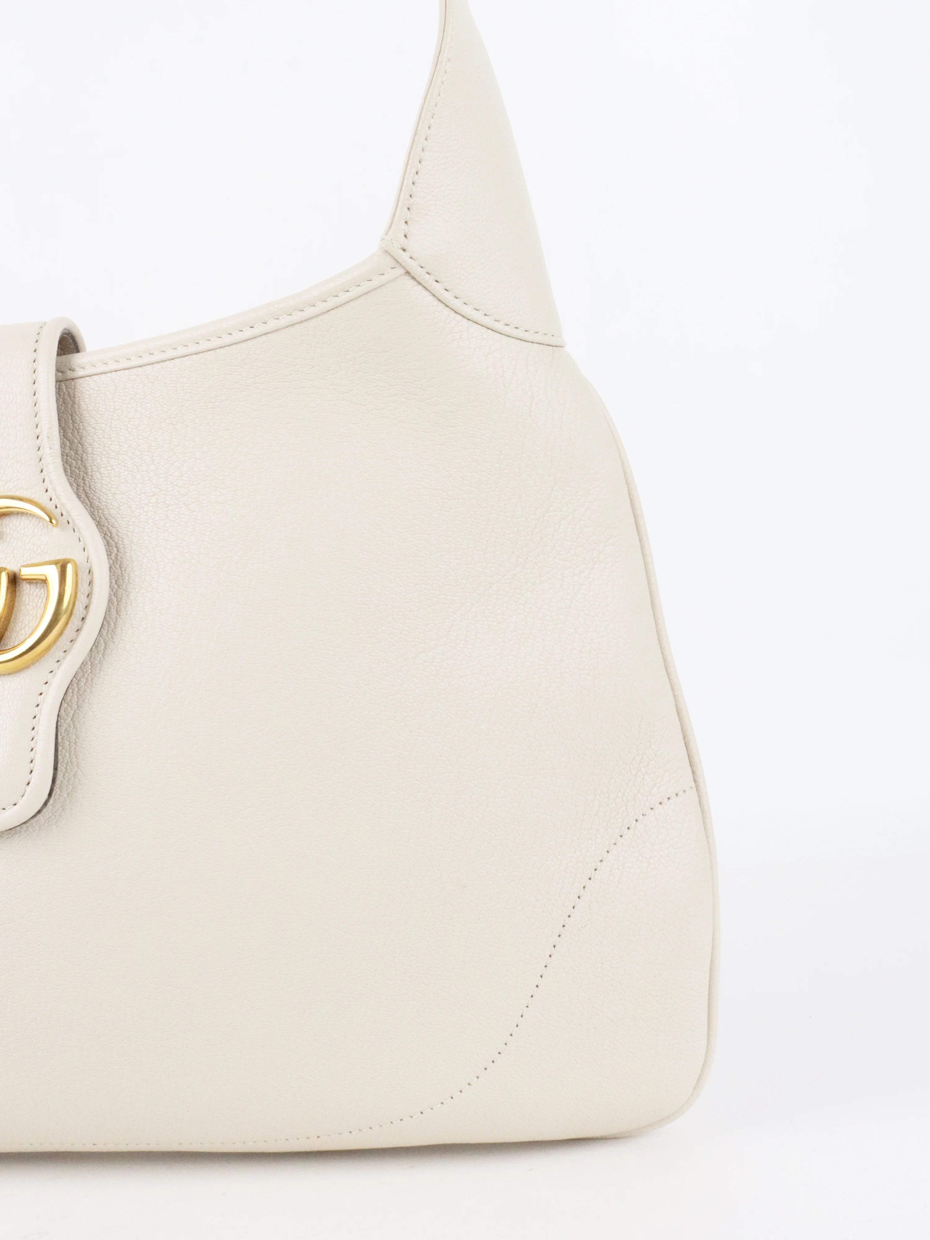 Gucci White Medium Aphrodite Shoulder Bag