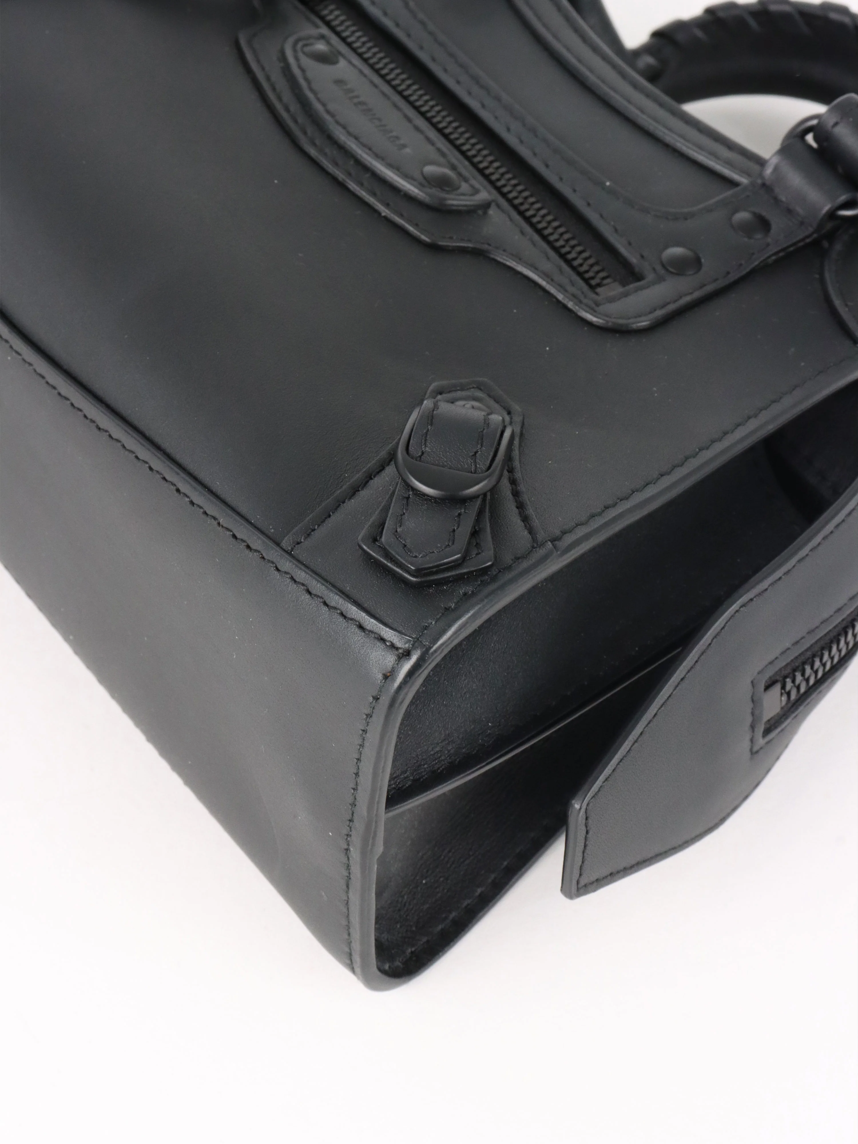 Balenciaga Black Neo Classic Mini City Bag.