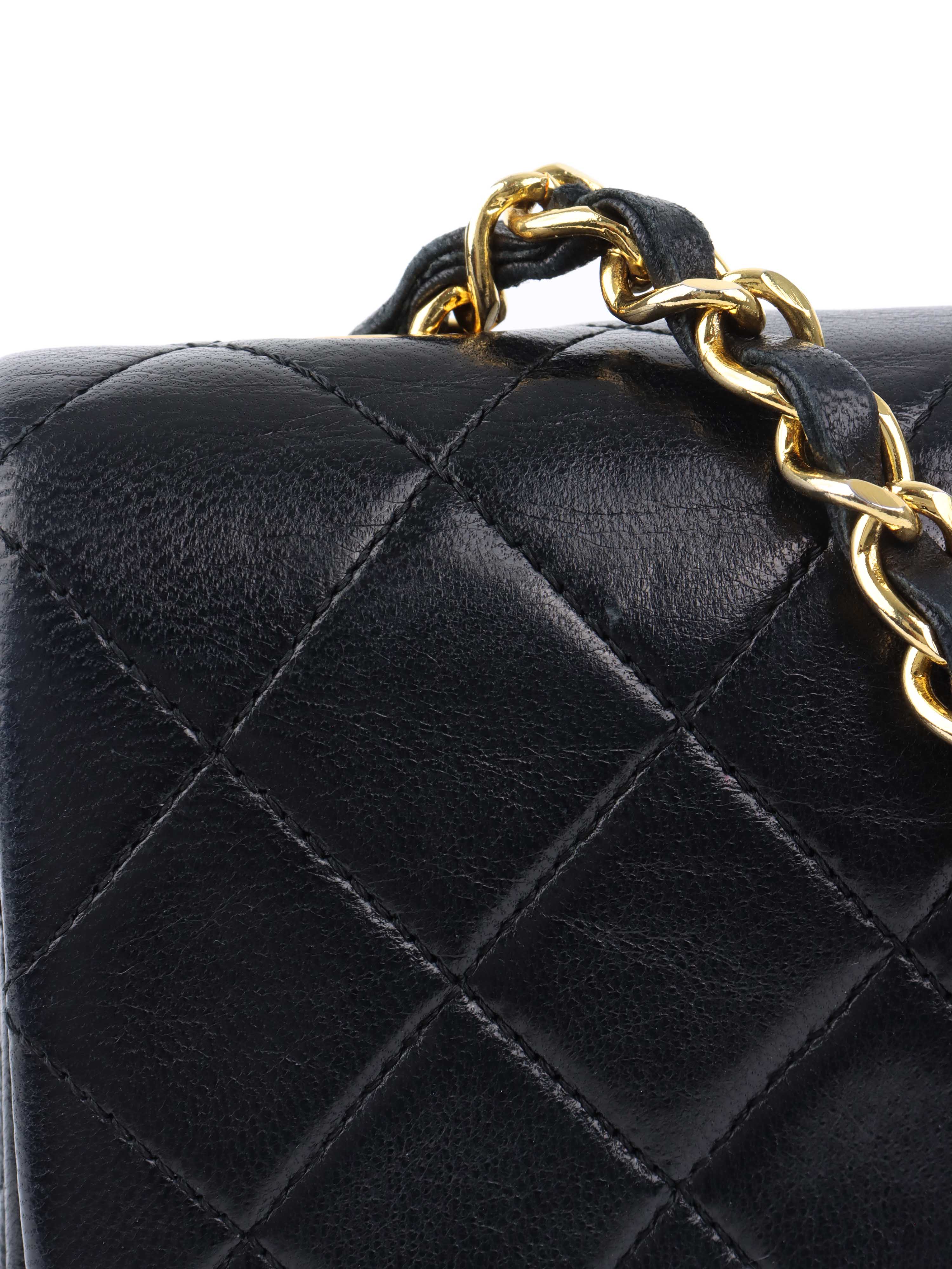 Chanel Black Vintage Lambskin Classic Flap.