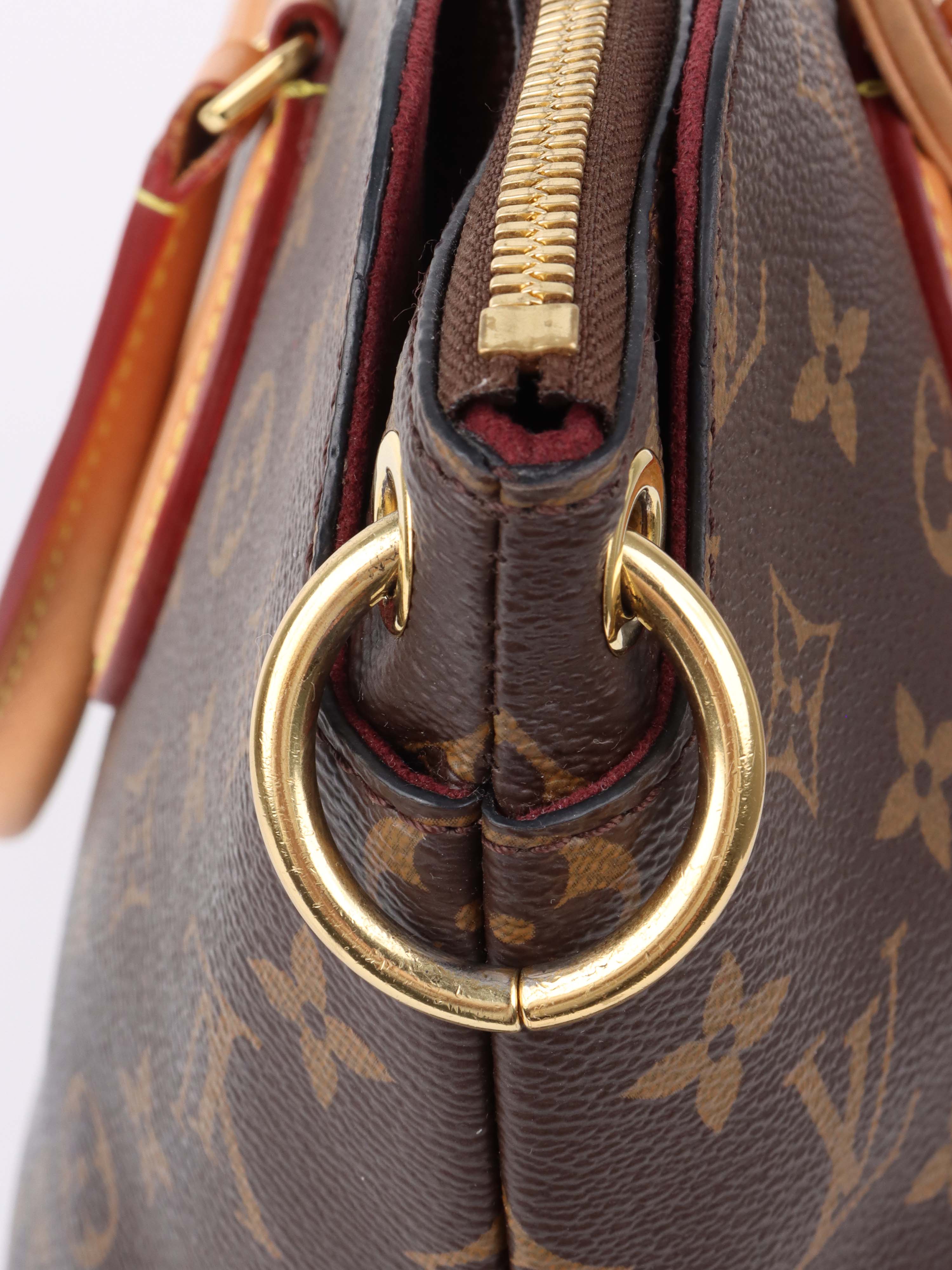 Louis Vuitton Monogram MM Flower Zipped Tote.