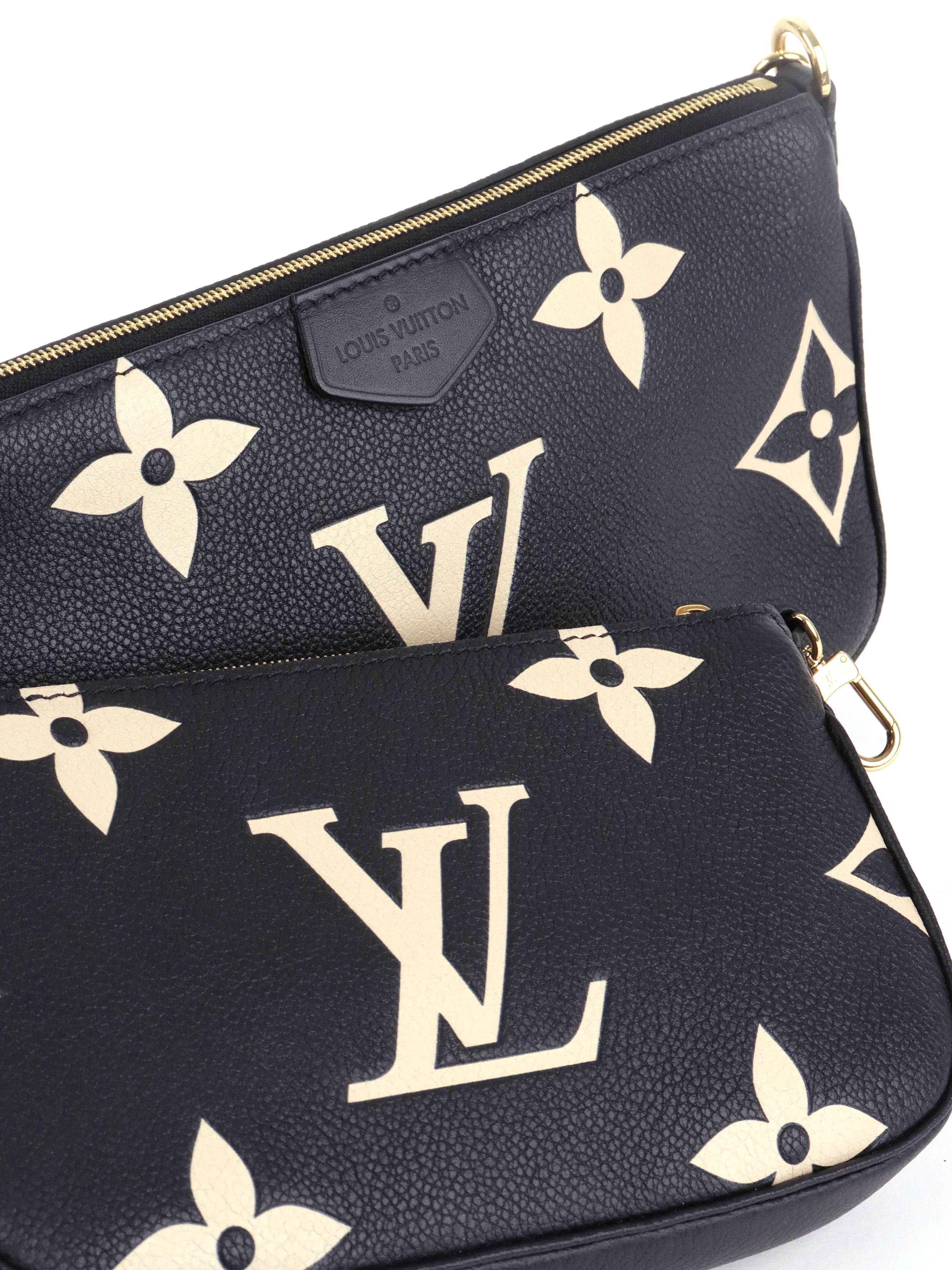 Louis Vuitton Bicolour Monogram Empreinte Multi Pochette Accessories