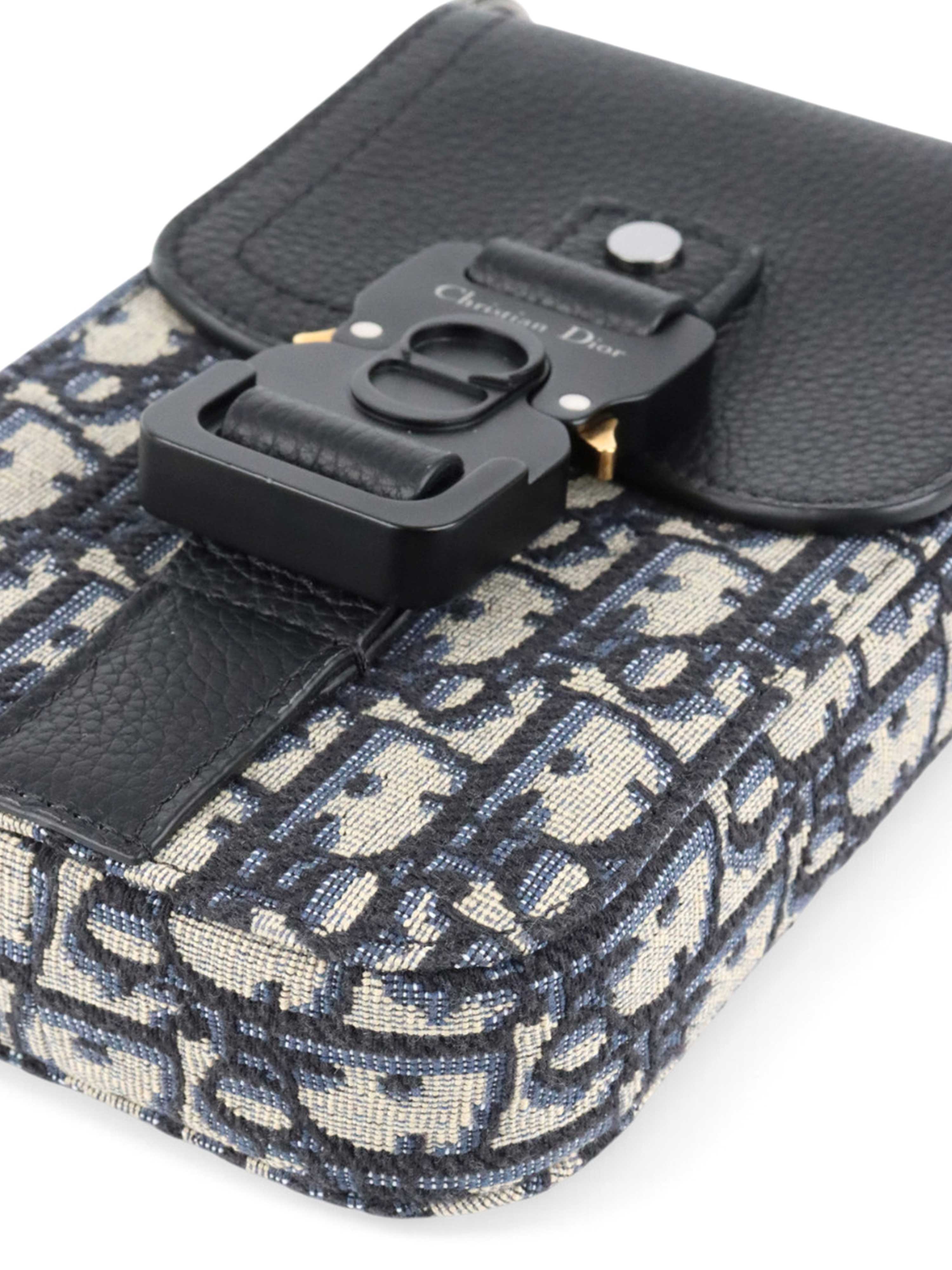 Dior Oblique Saddle Vertical Bag