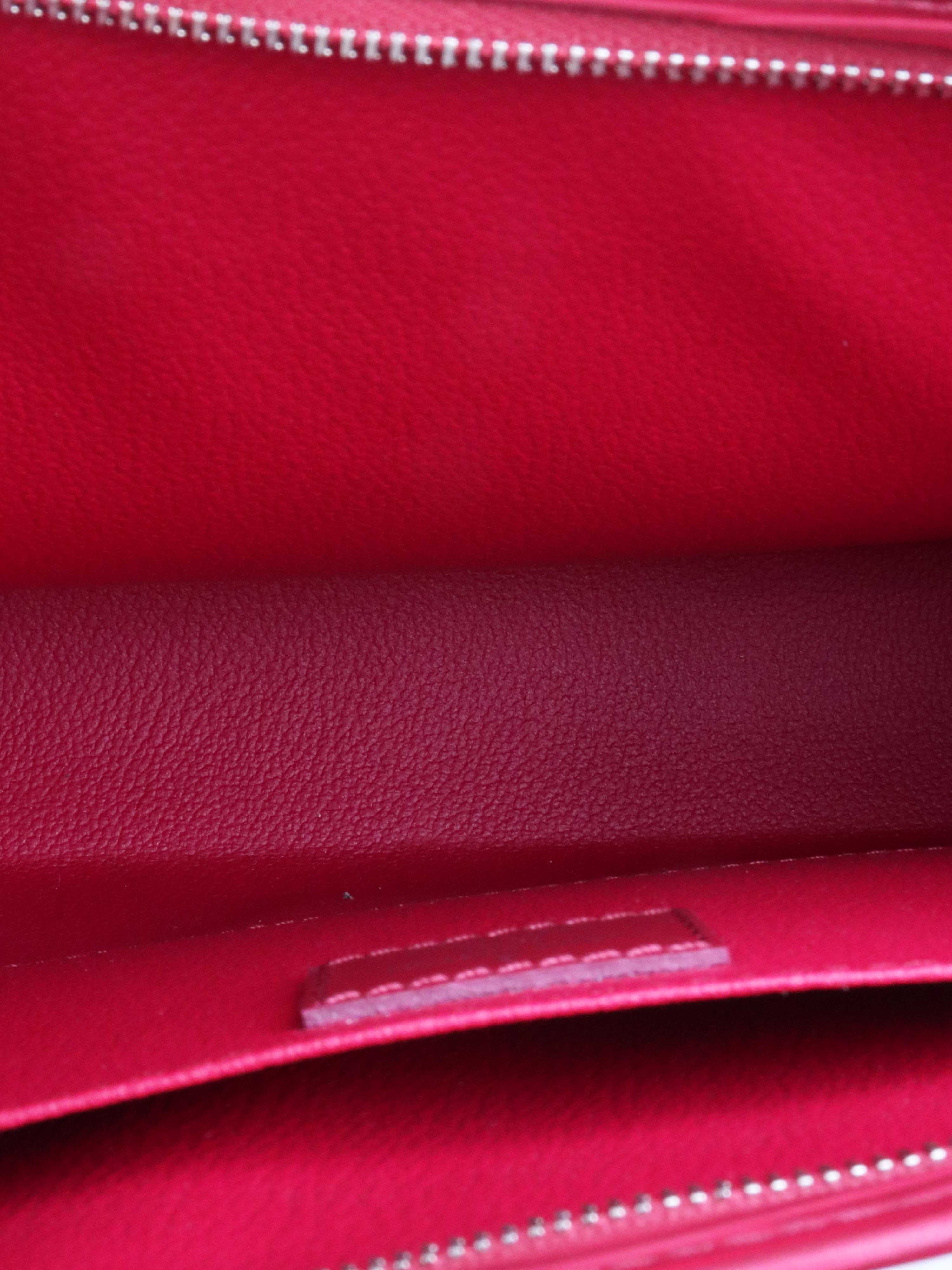 Louis Vuitton Red Epi Leather Toiletry Pochette.