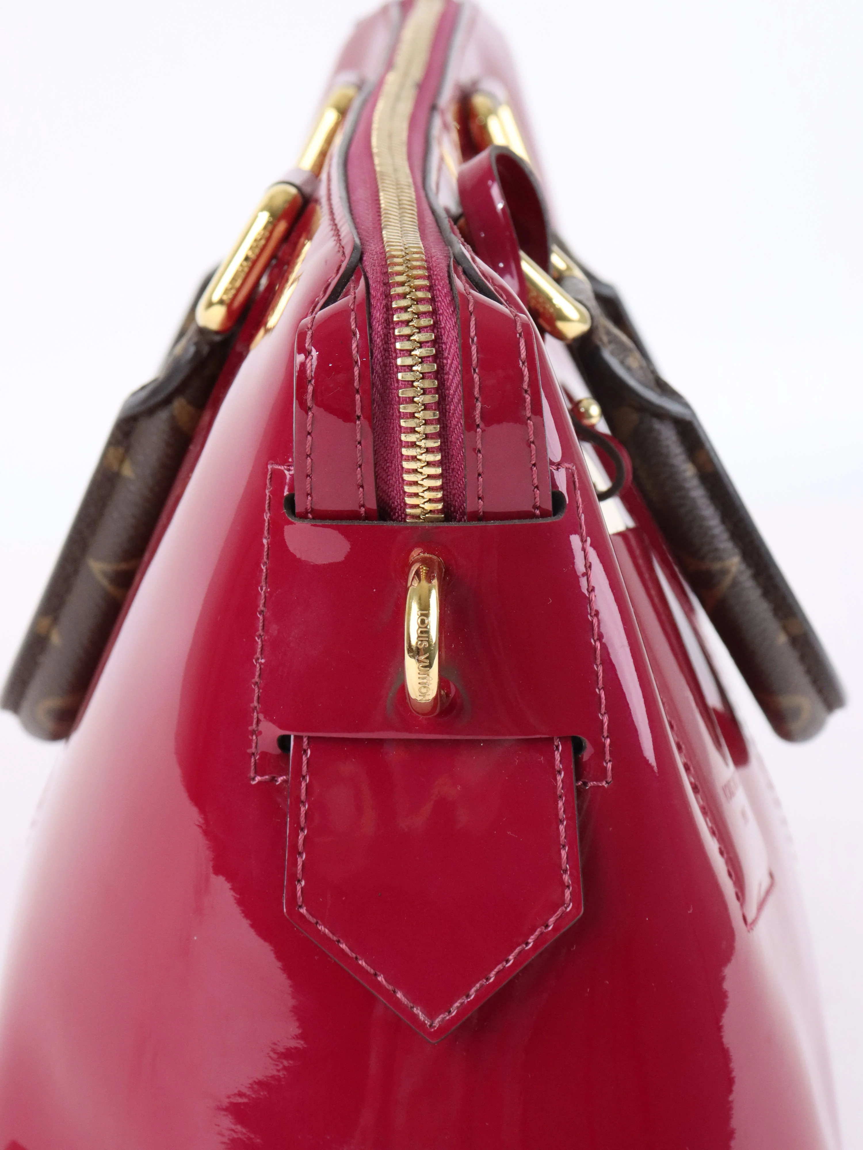 Louis Vuitton Magenta Pink Vernis Miroir Tote