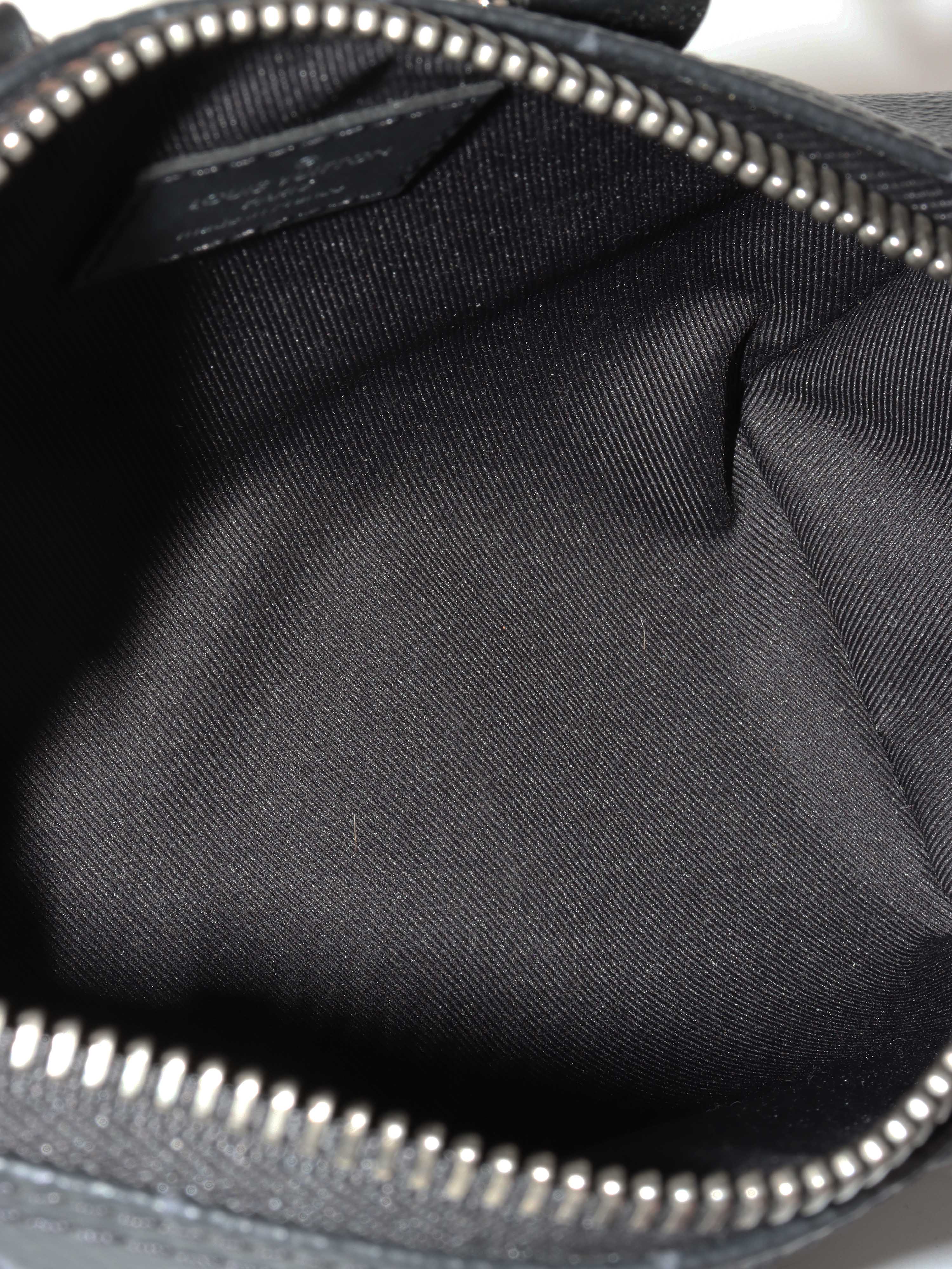 Louis Vuitton Monogram Eclipse Keepall XS.