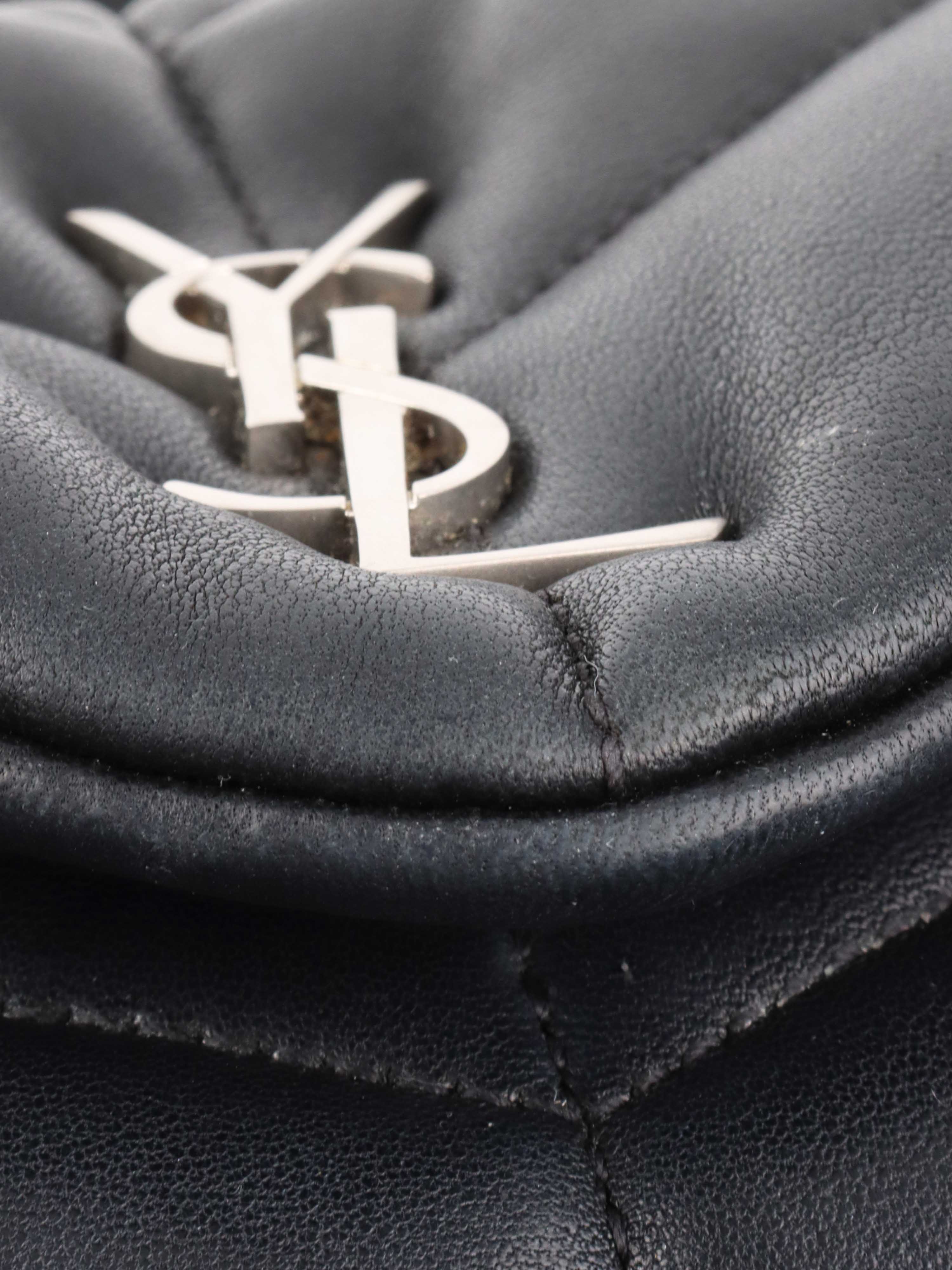 Saint Laurent Puffer Toy Lou Lou Bag.