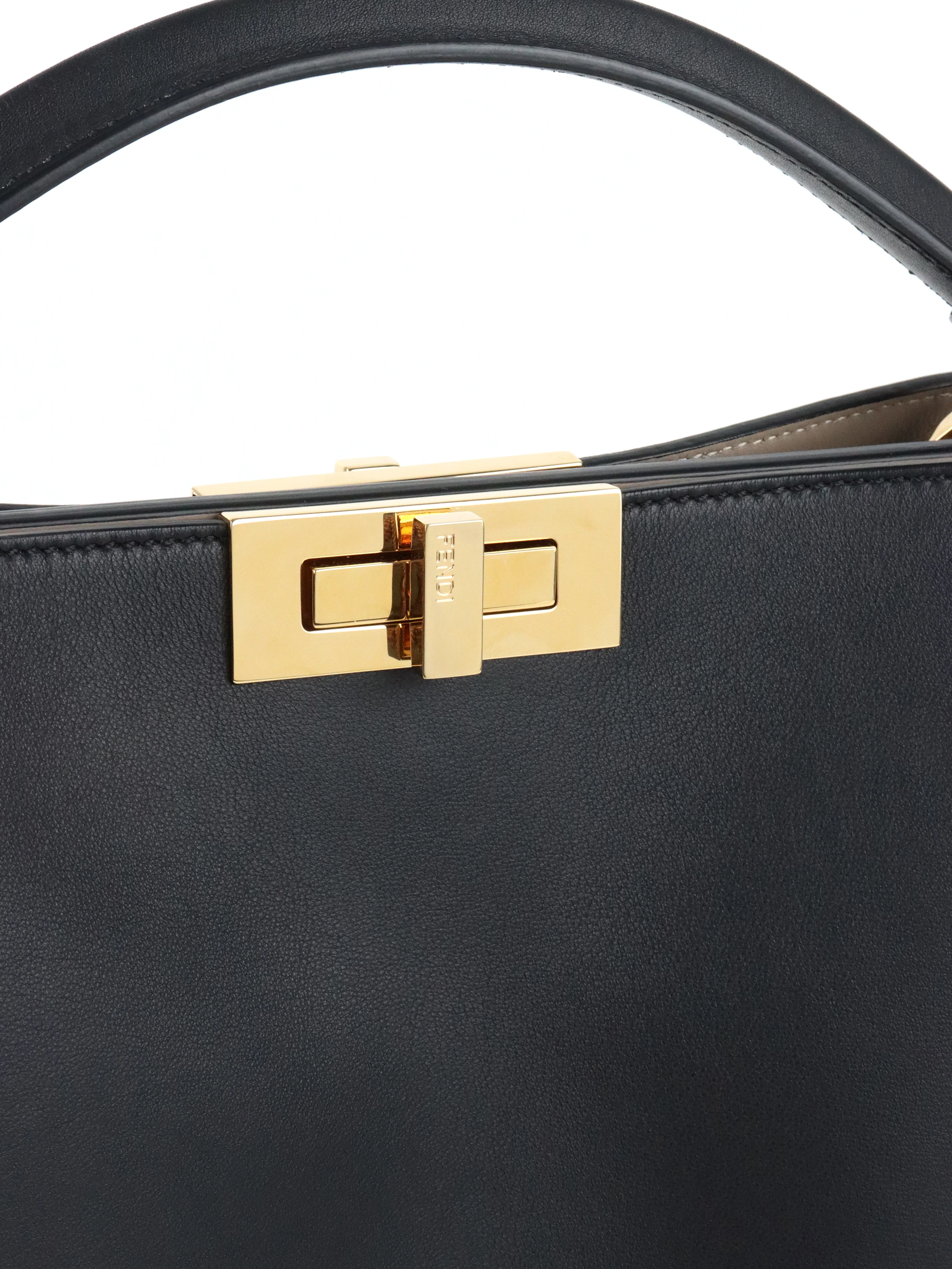 Fendi Black Peekaboo Bag GHW
