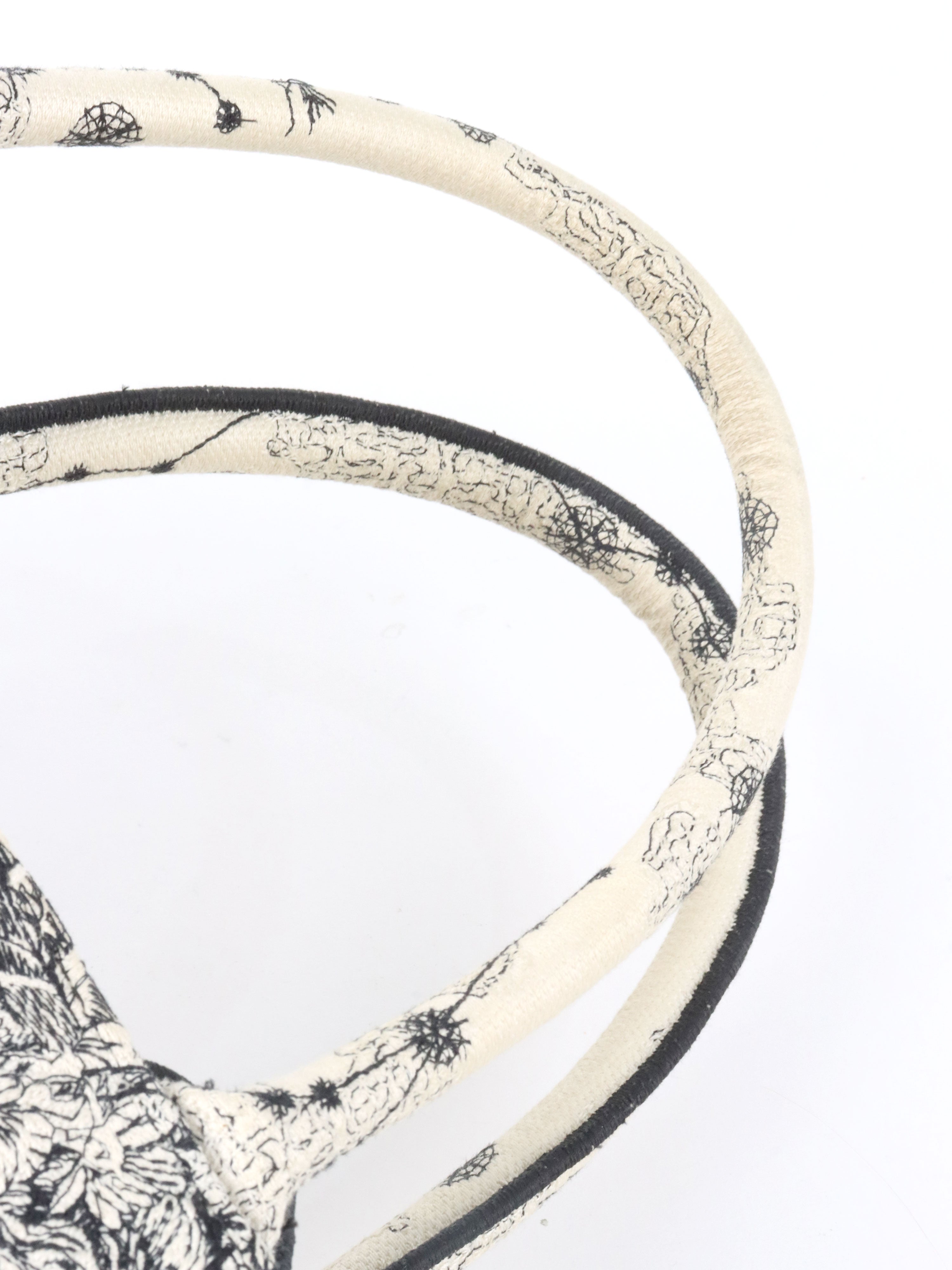 Dior Latte and Black Zodiac Medium Book Tote