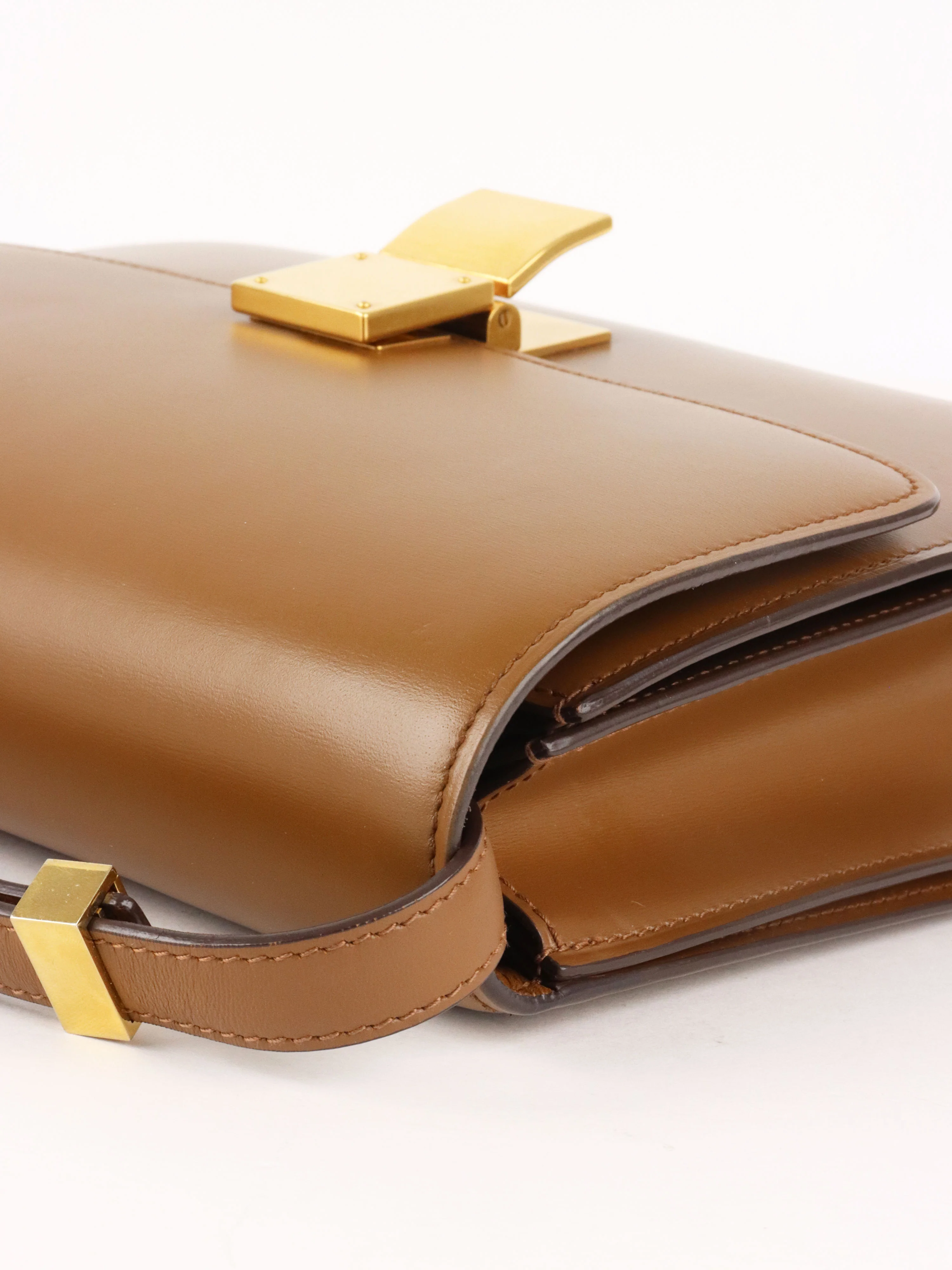 Celine Camel Medium Classic Box Bag