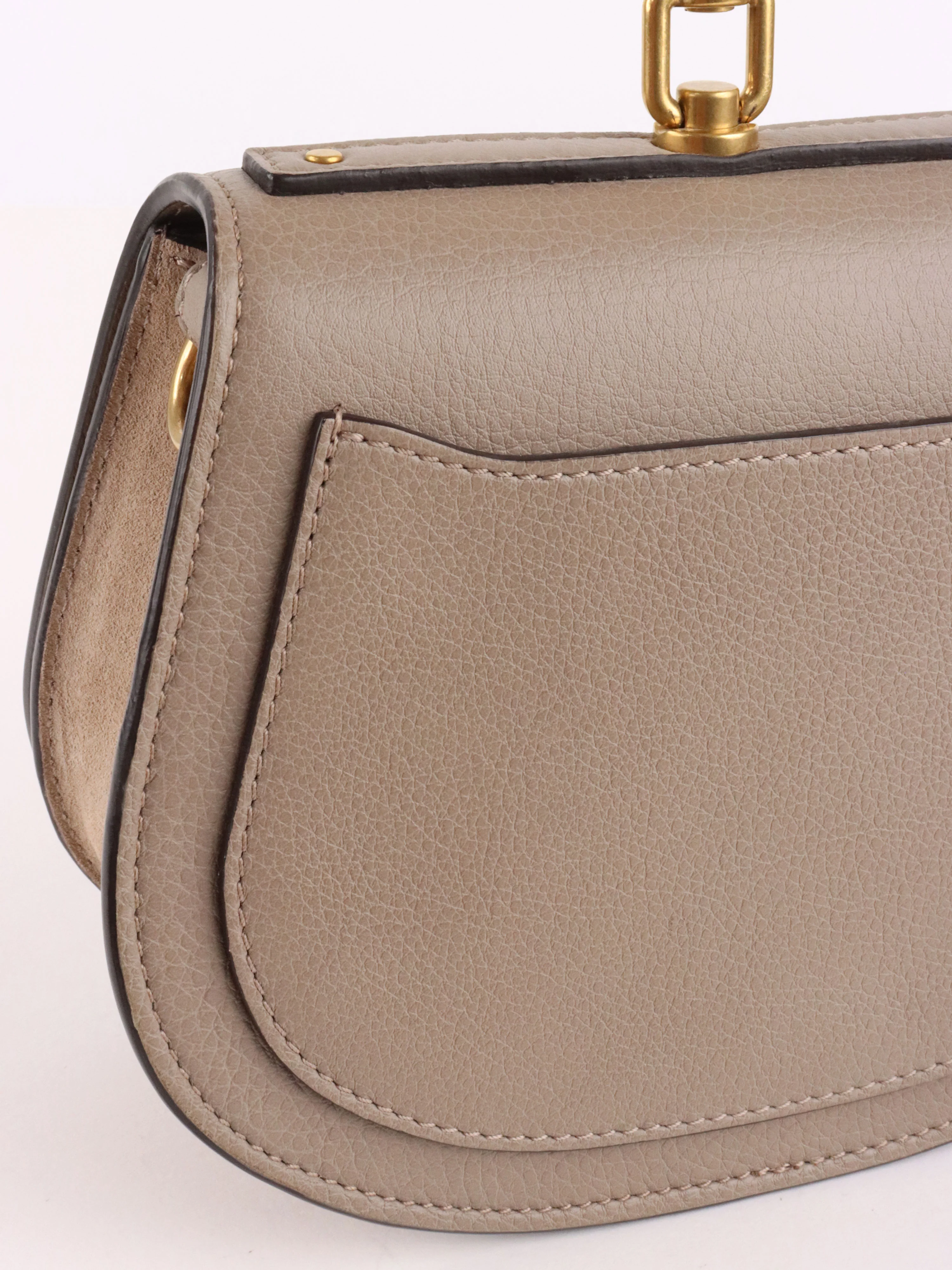 Chloe Small Grey Nile Bracelet Bag