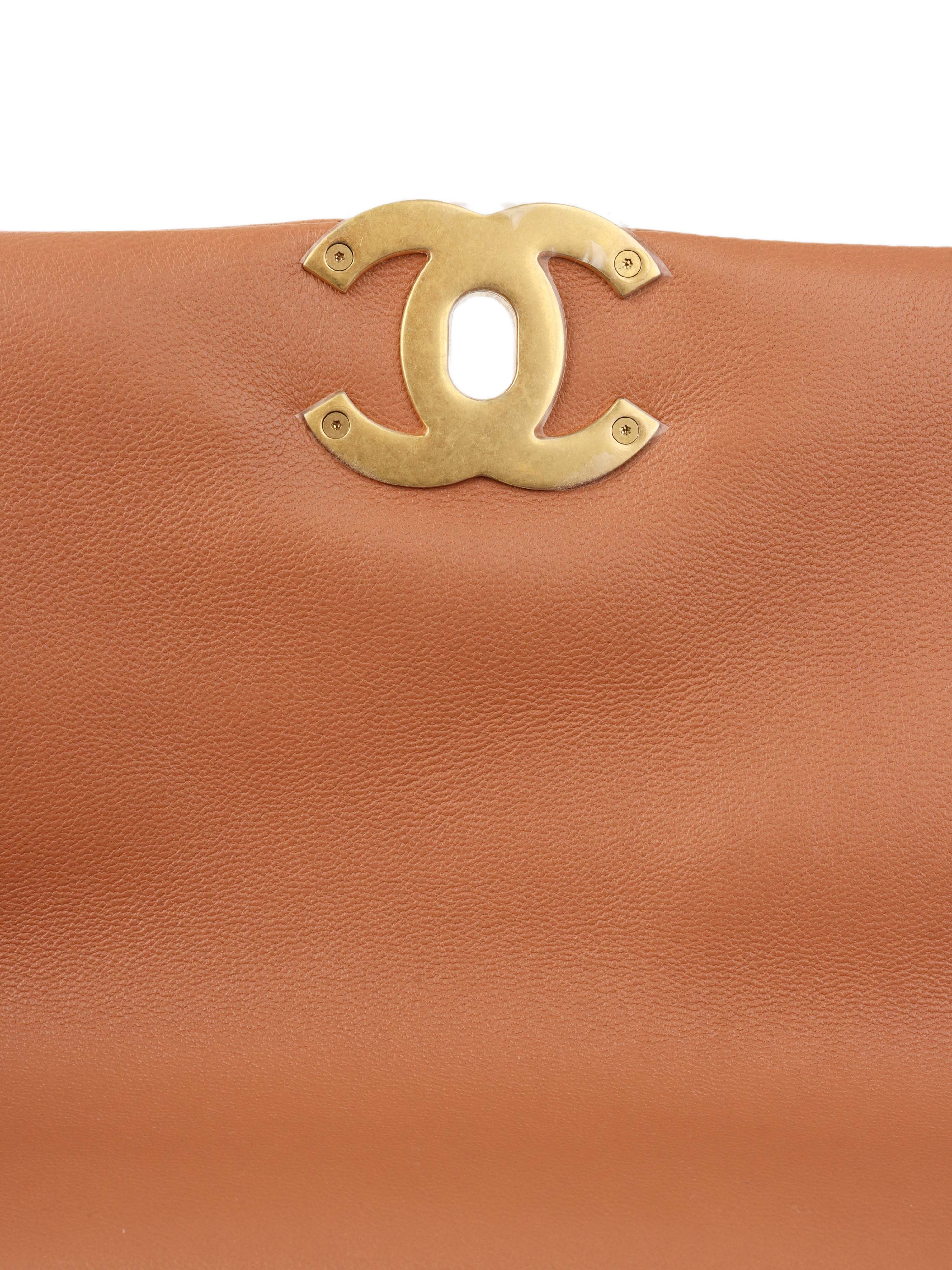 Chanel Small Caramel 19 Bag.