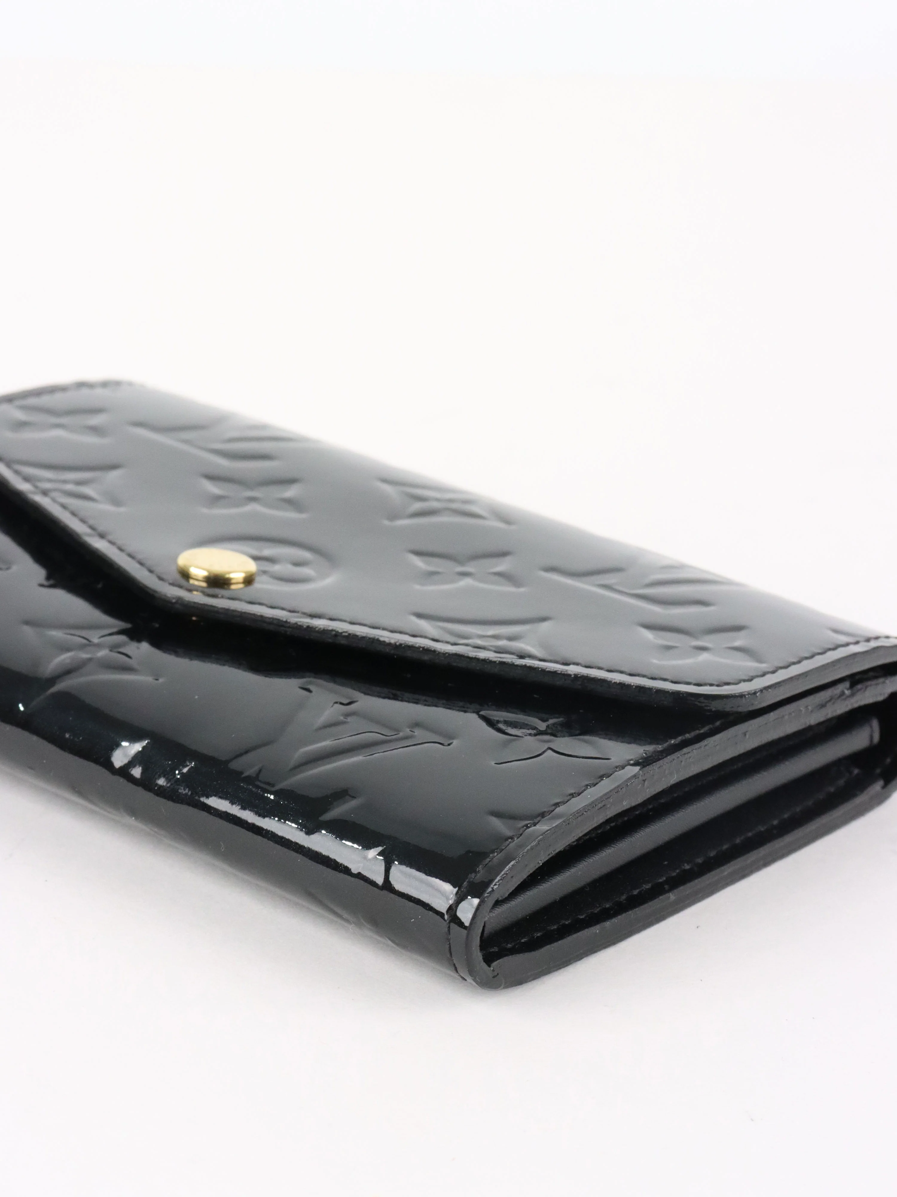 Louis Vuitton Black Vernis Wallet
