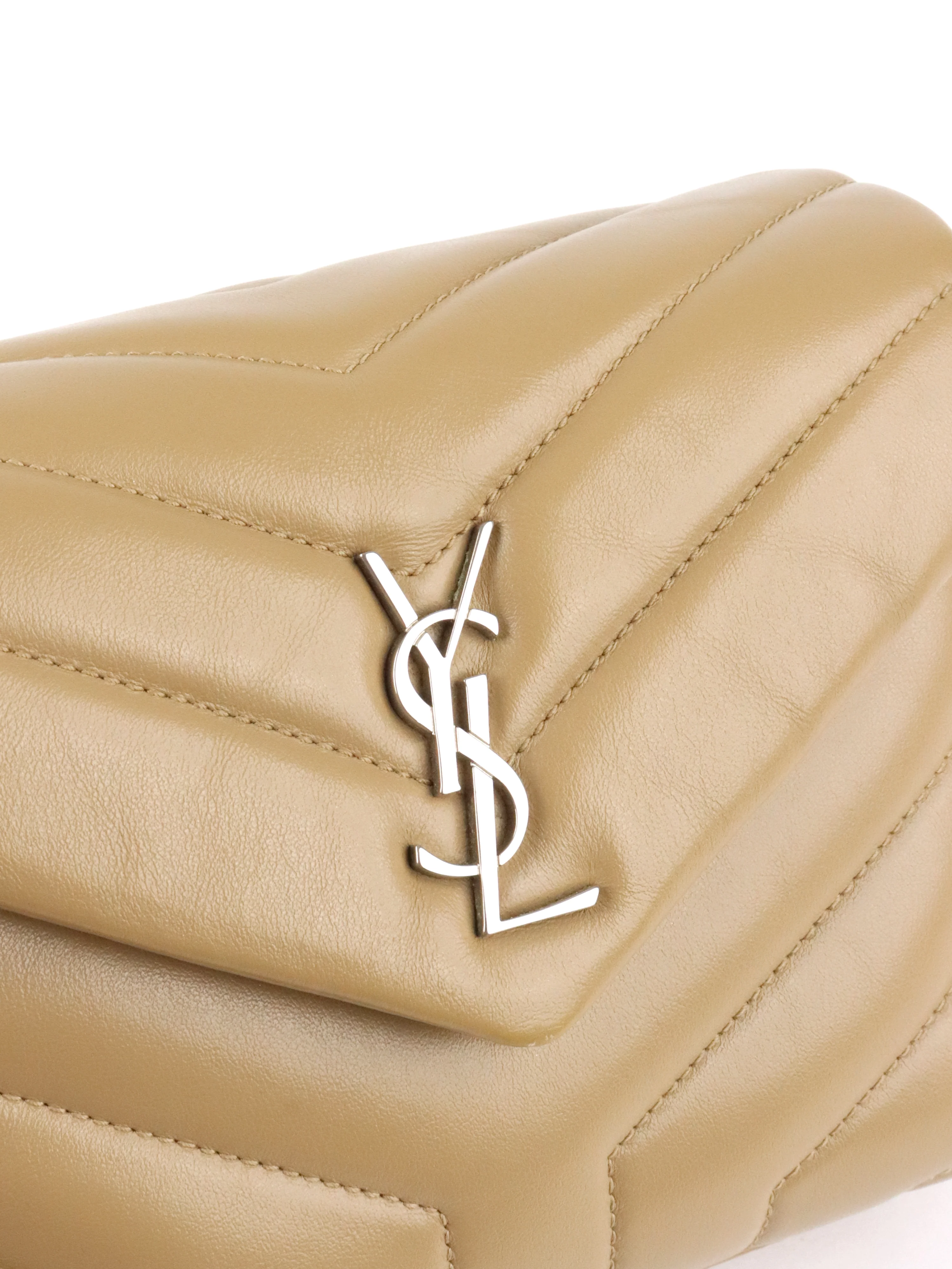 Saint Laurent Tan Toy Lou Lou Bag