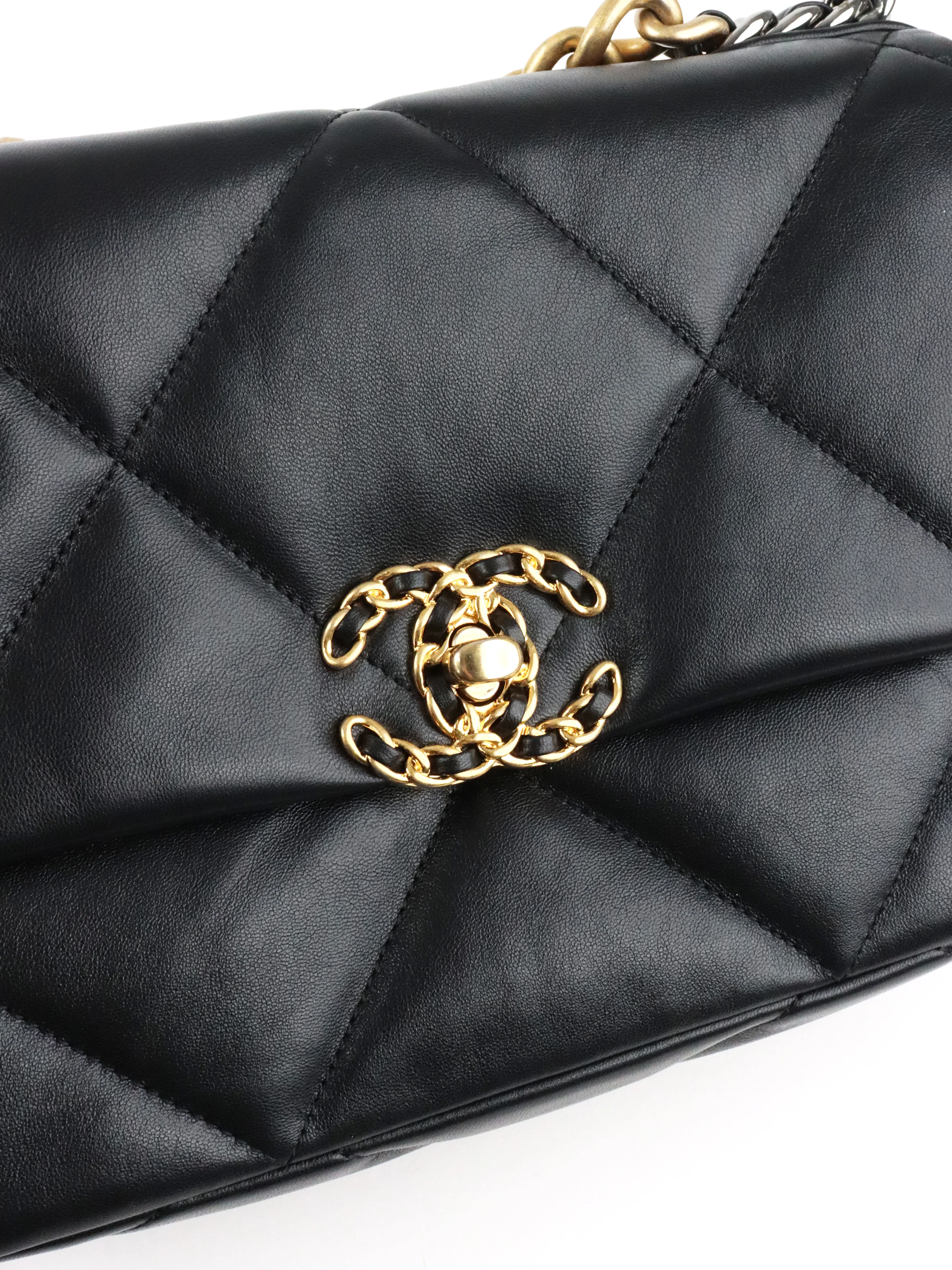 Chanel Small Black C19 Bag