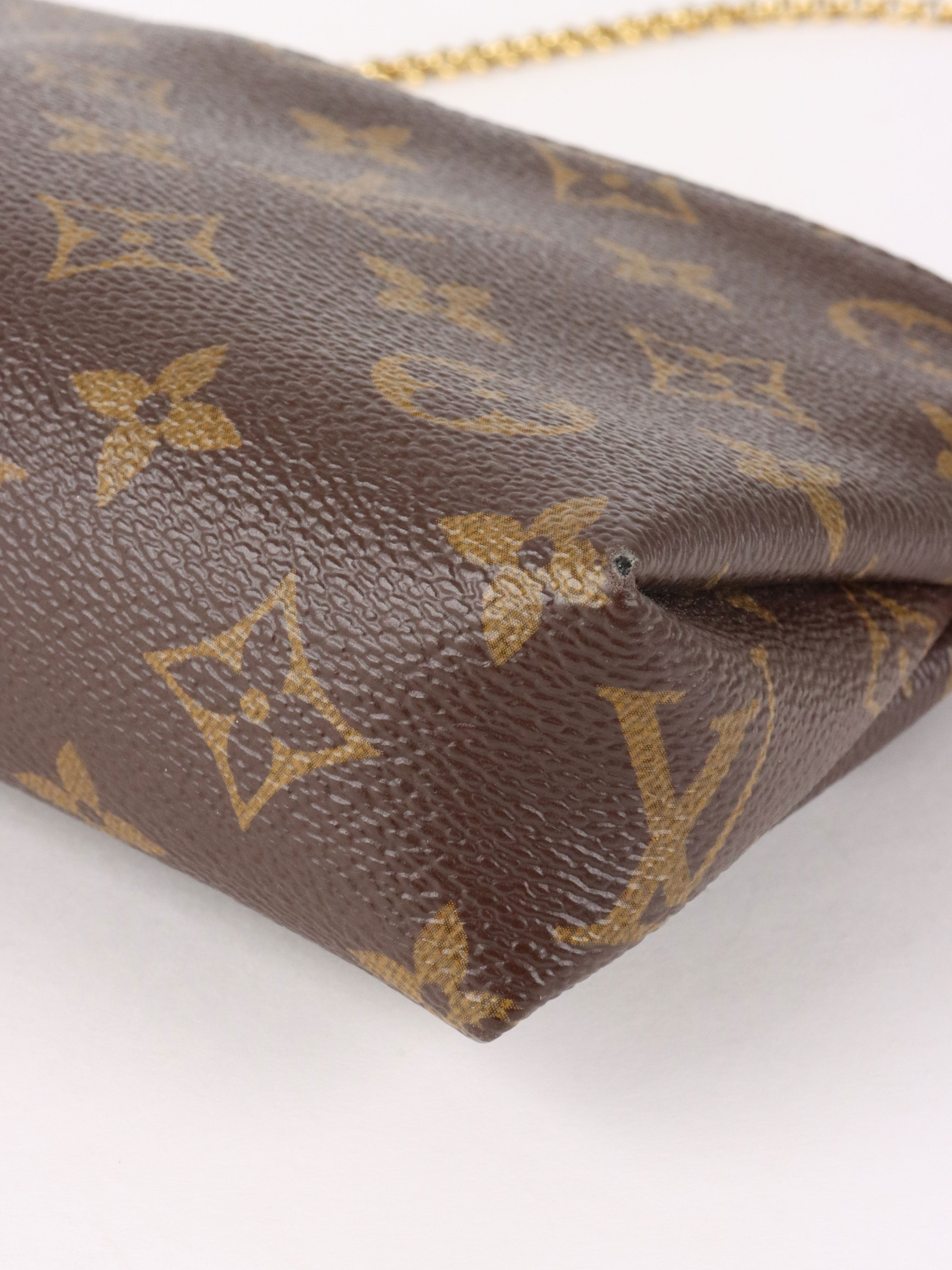 Louis Vuitton Red Pallas Clutch