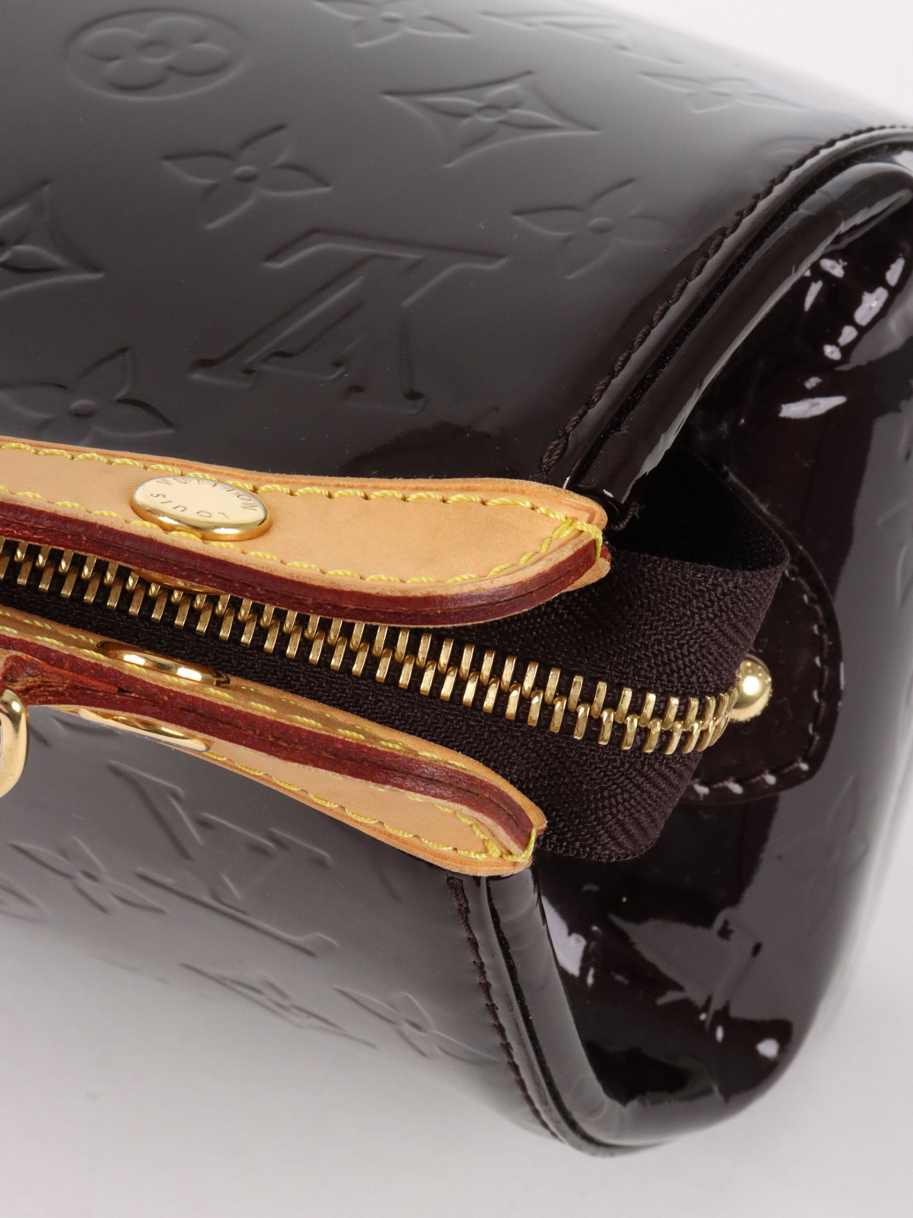 Louis Vuitton Amarate Monogram Vernis Brea MM Bag