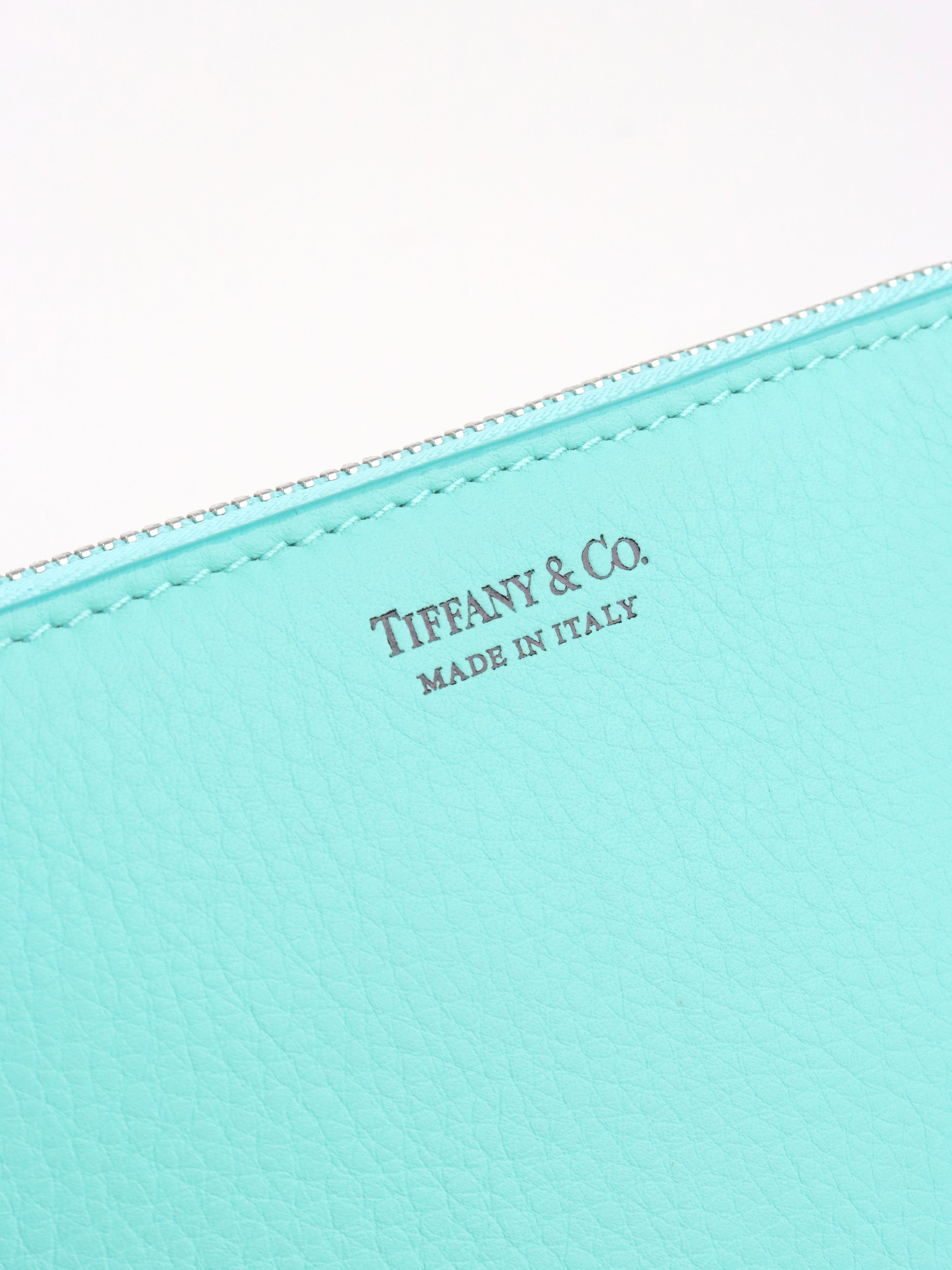 Tiffany  Co Turquoise Wristlet Wallet
