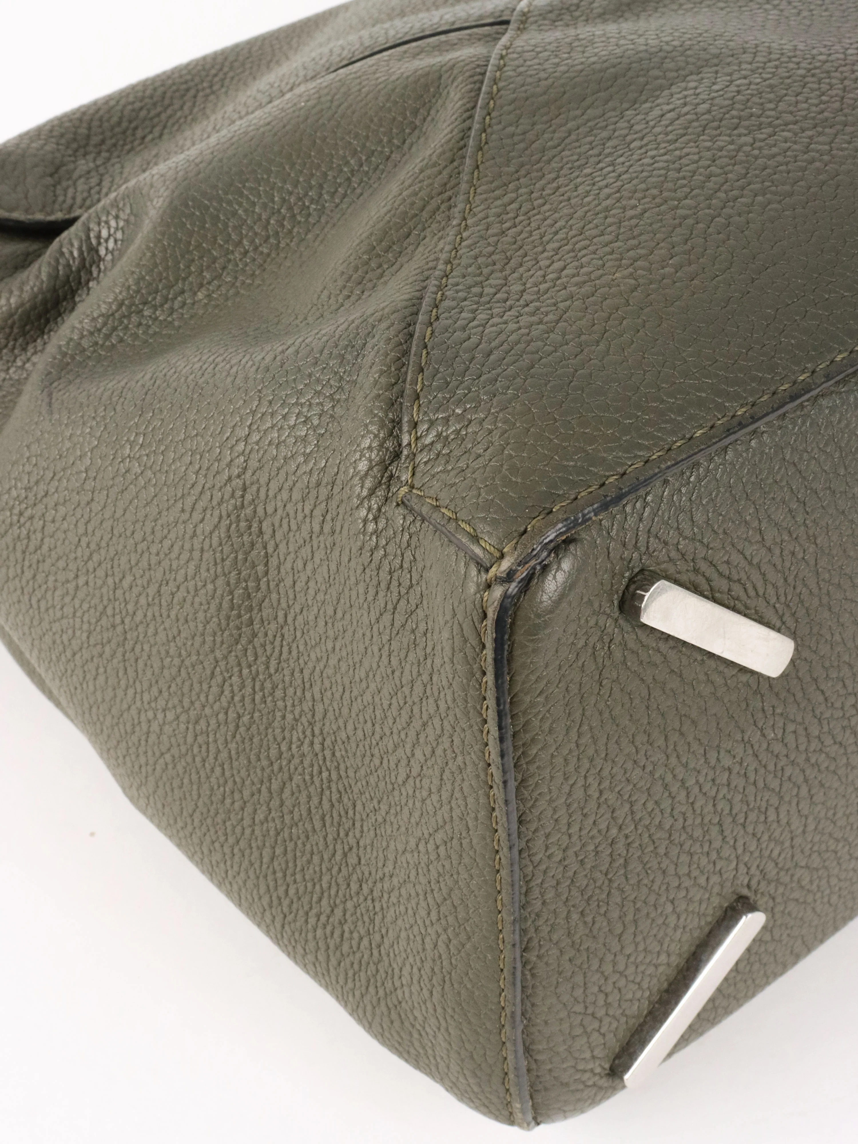 Loewe Deep Khaki Large Puzzle Bag