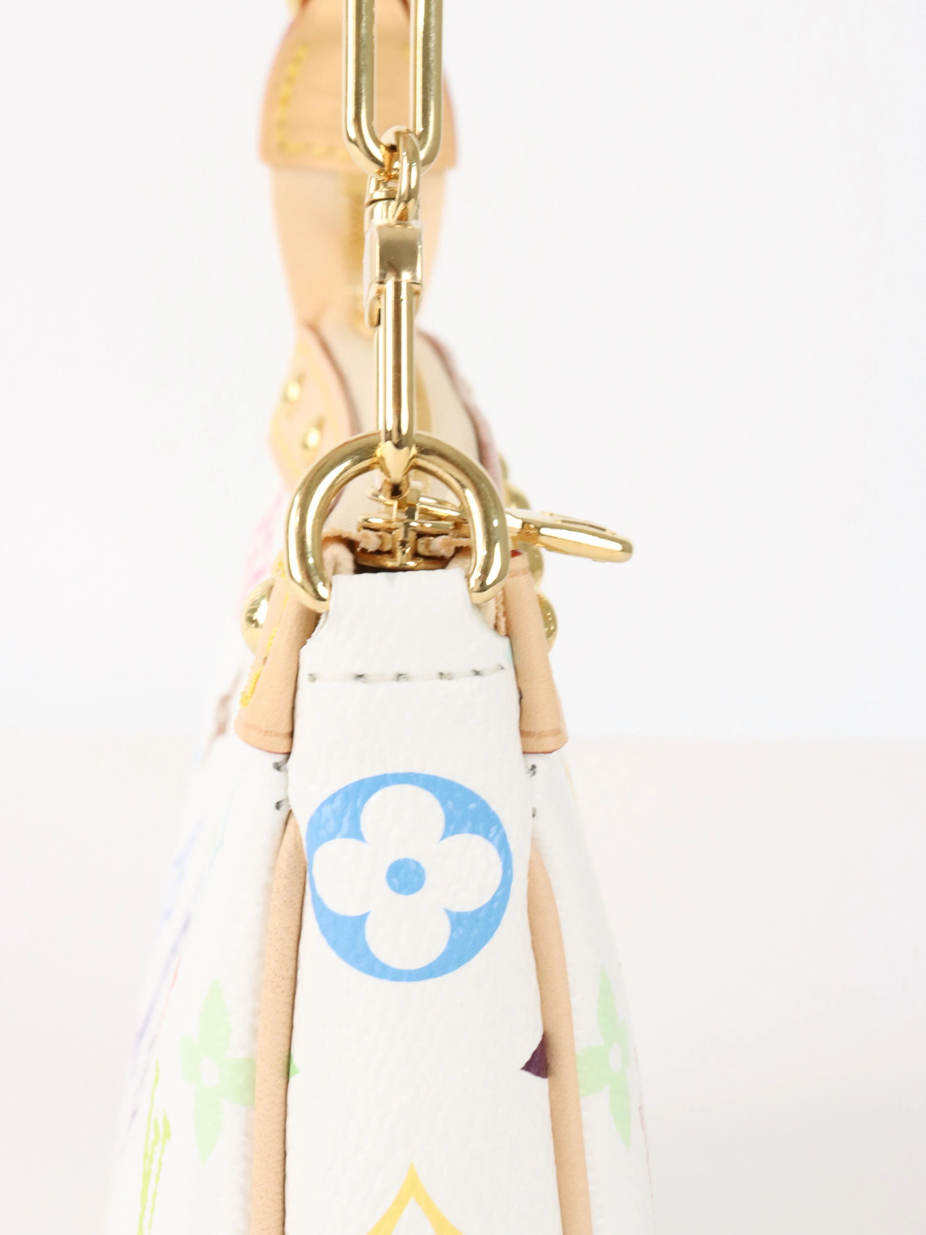 Louis Vuitton x Takashi Murakami Multicolour Pochette Accessoires