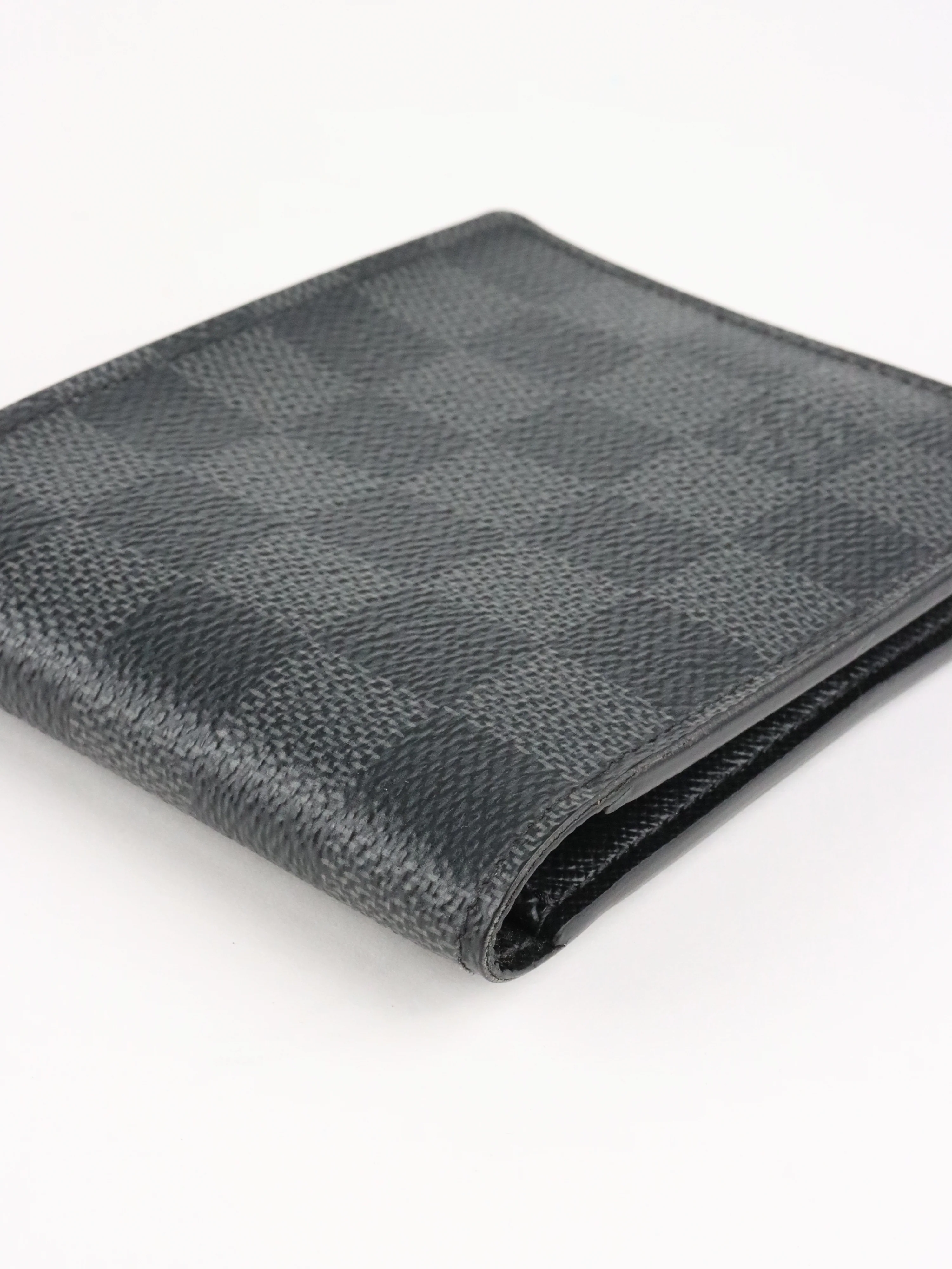 Louis Vuitton Black Damier Ebene Multiple Wallet
