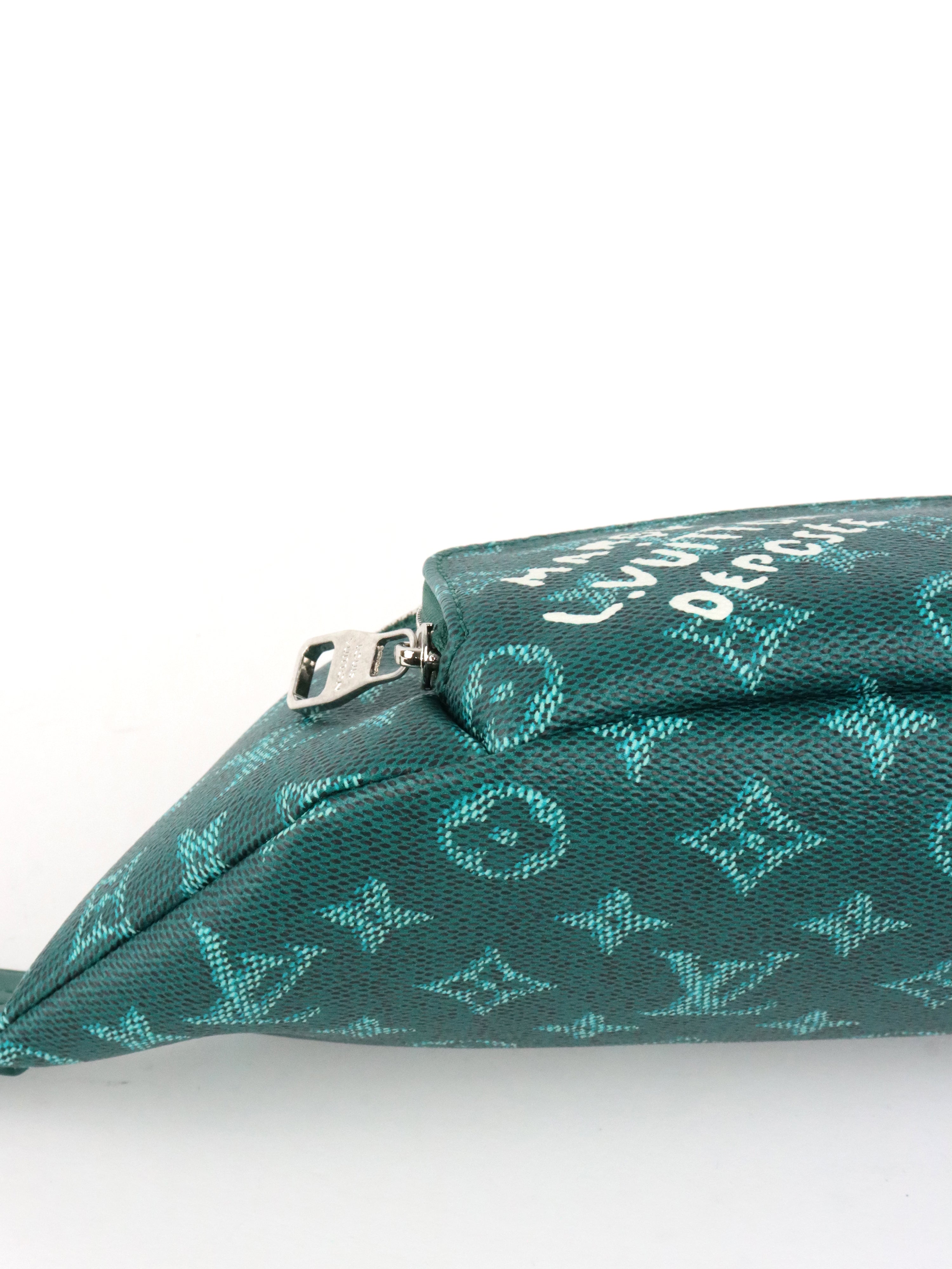 Louis Vuitton Deep Green Marque L.Vuitton Deposee Rush Bumbag
