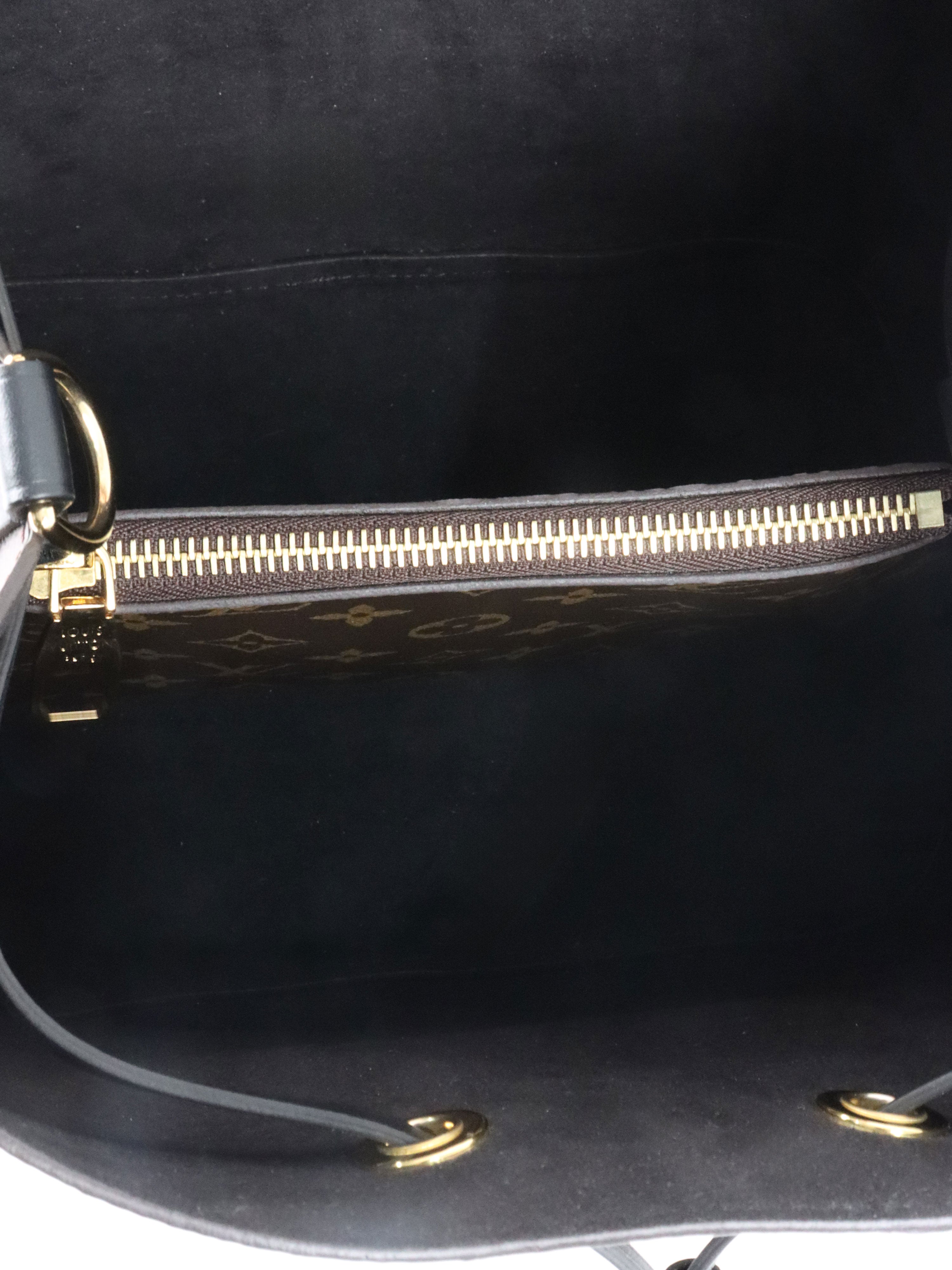 Louis Vuitton Black Monogram NéoNoé Bag