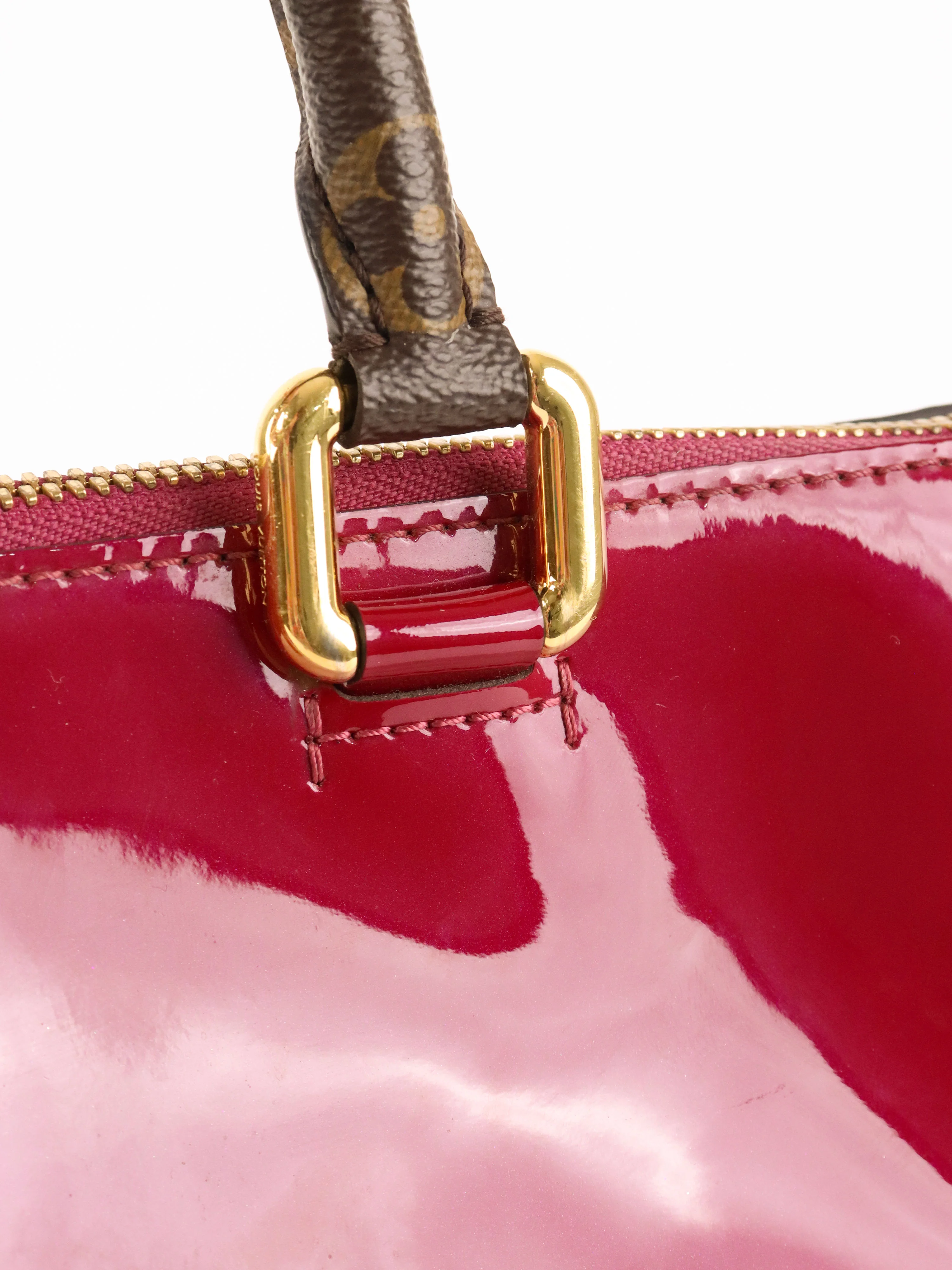 Louis Vuitton Magenta Pink Vernis Miroir Tote