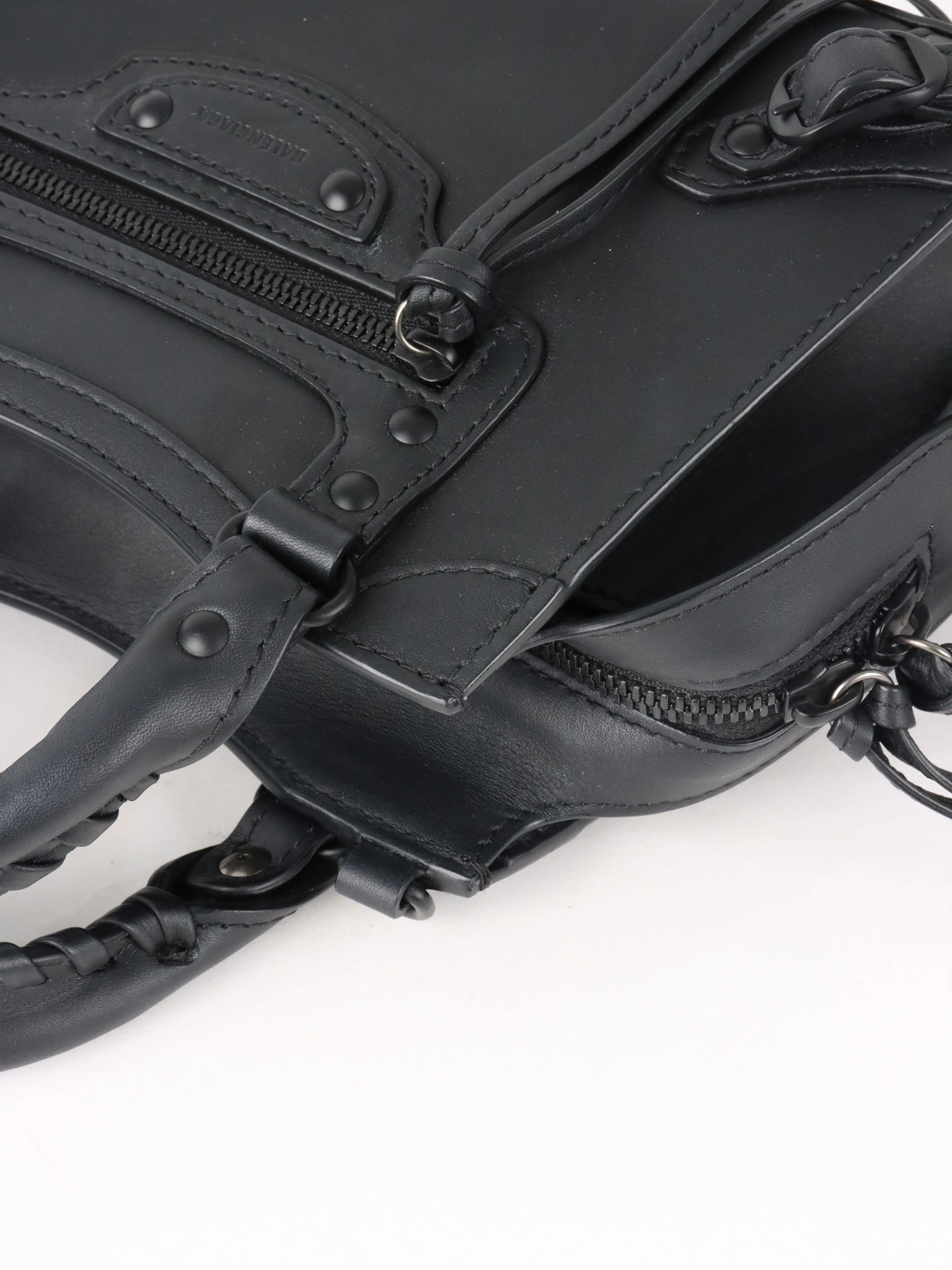 Balenciaga Black Neo Classic Mini City Bag.