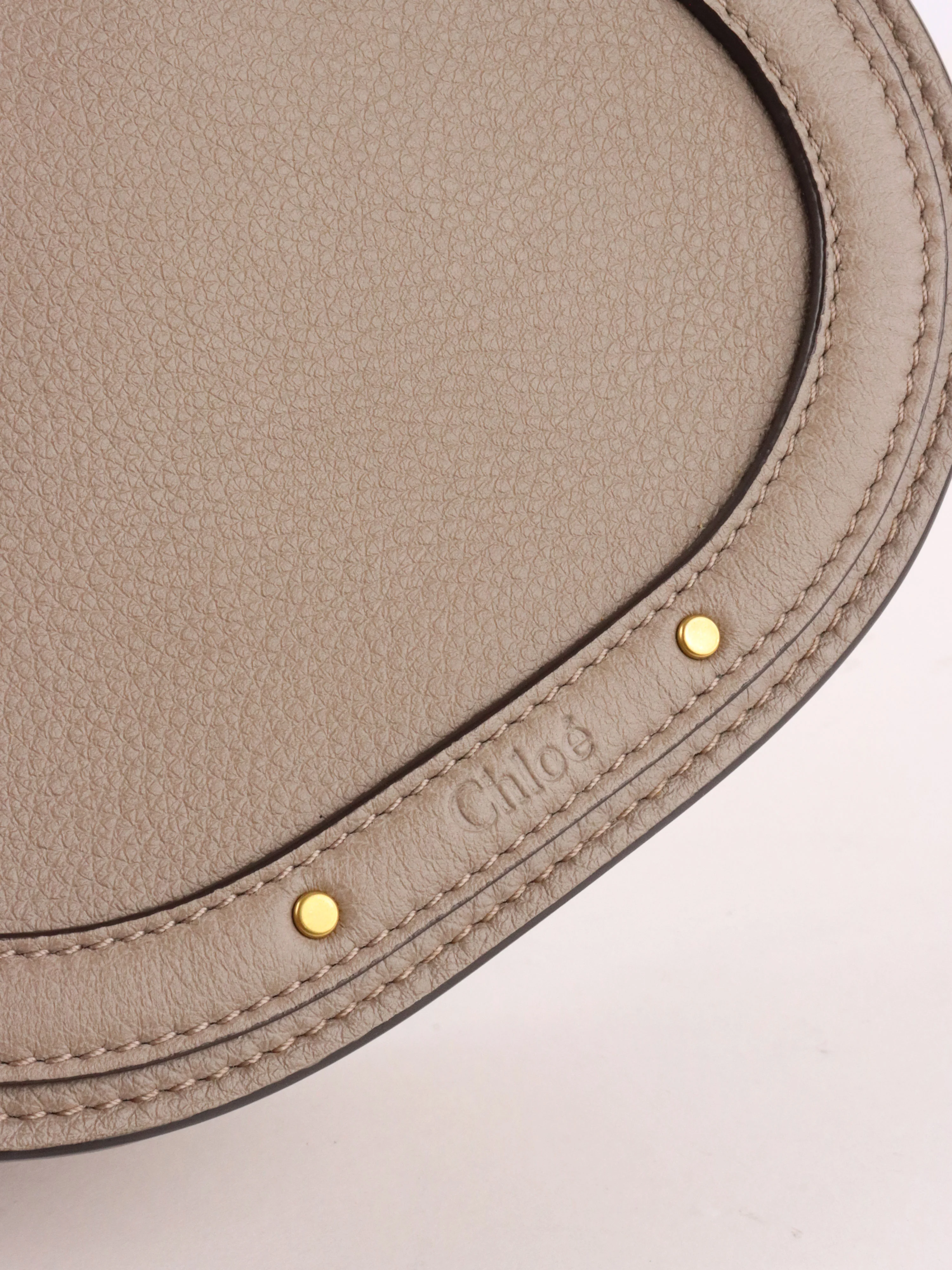 Chloe Small Grey Nile Bracelet Bag