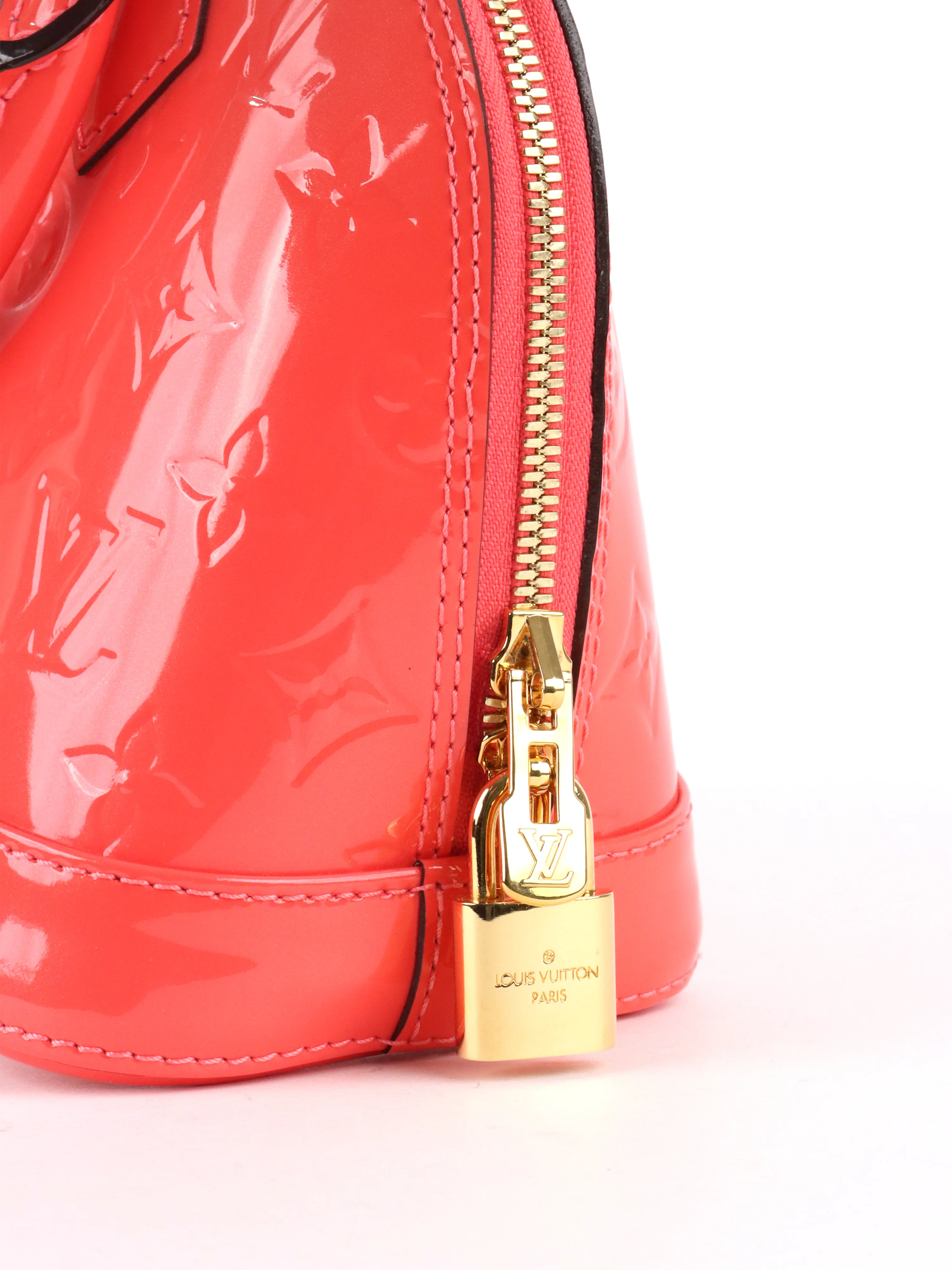 Louis Vuitton Rose Patent Alma BB