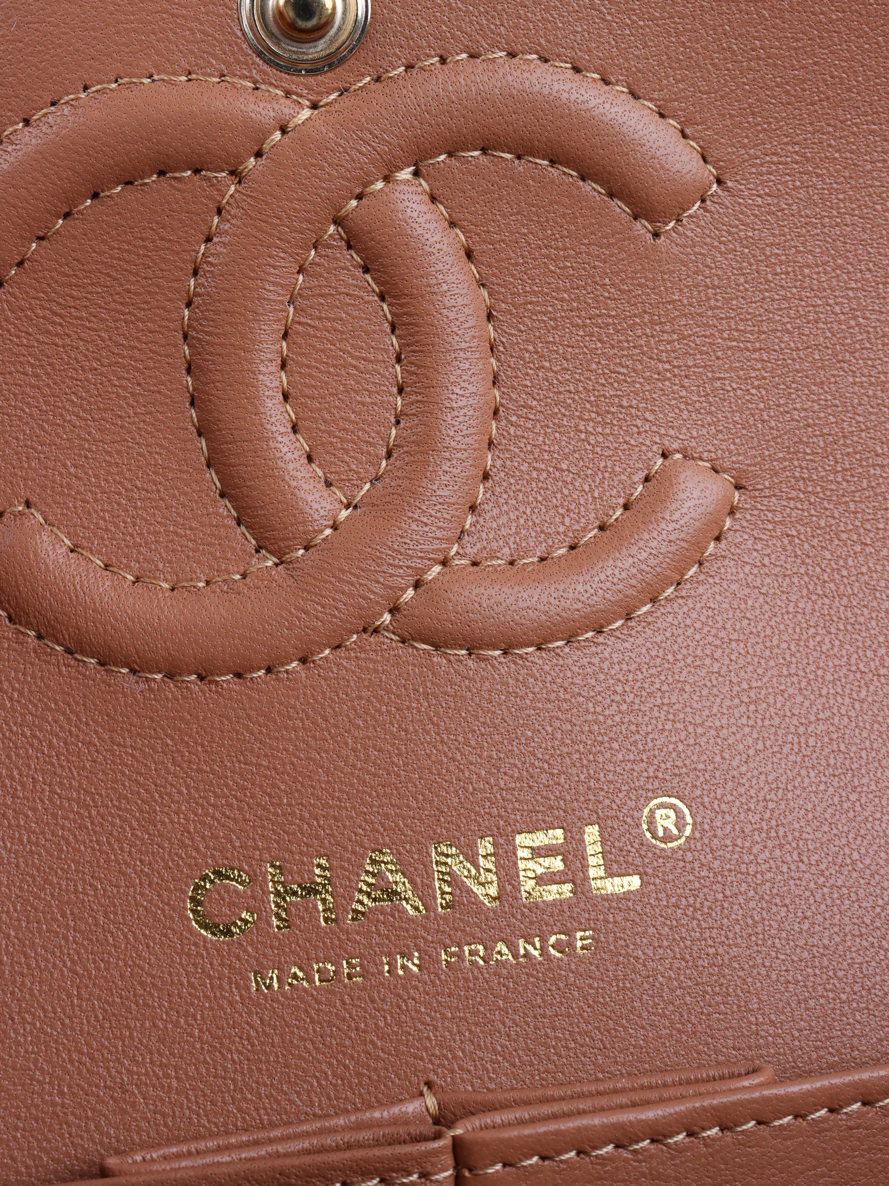 Chanel Small Caramel Classic Flap.