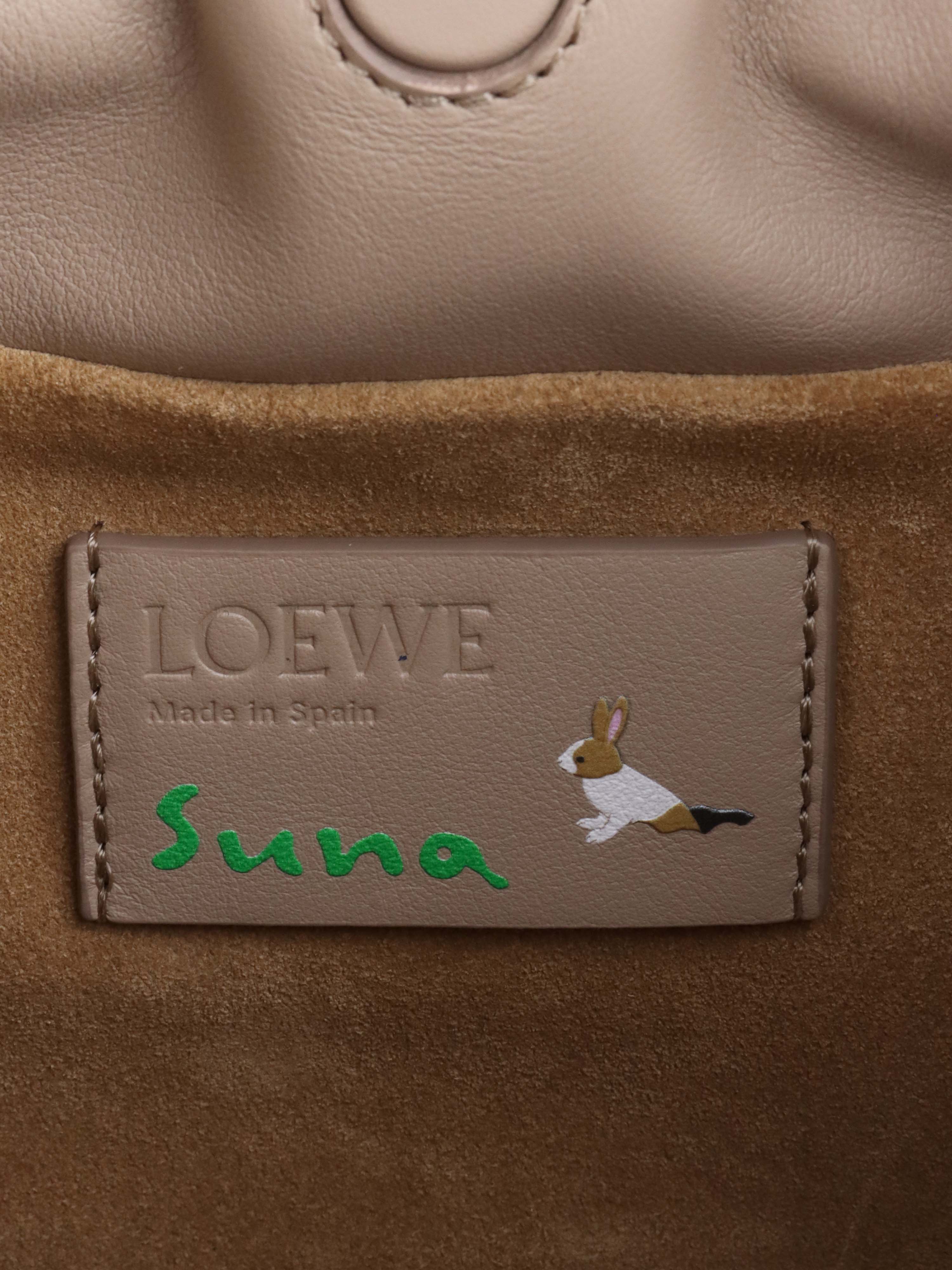 Loewe X Suna Fujita Bunny Flamenco Bag.