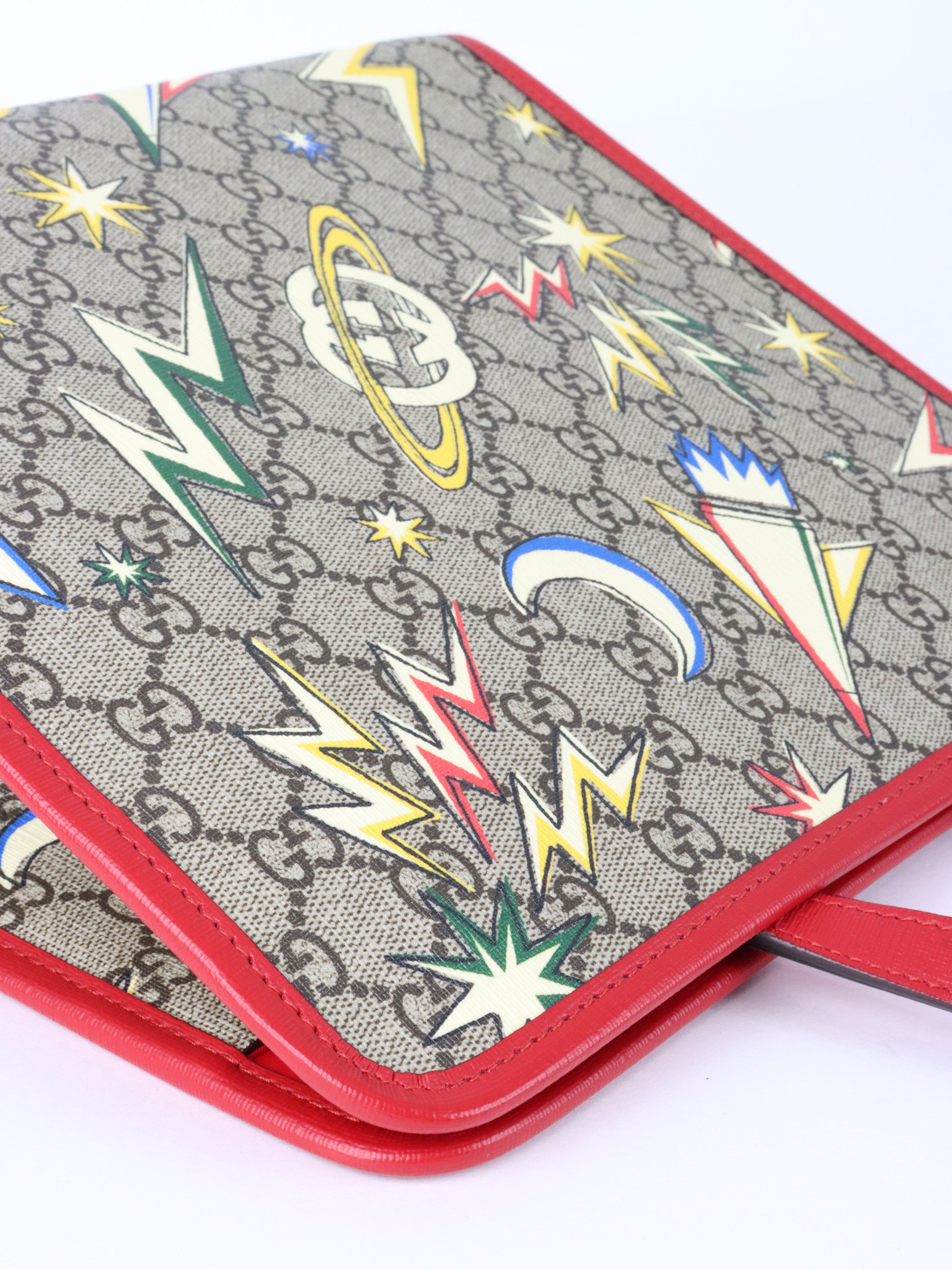 Gucci GG Supreme Canvas Children's Space Print Tote Bag